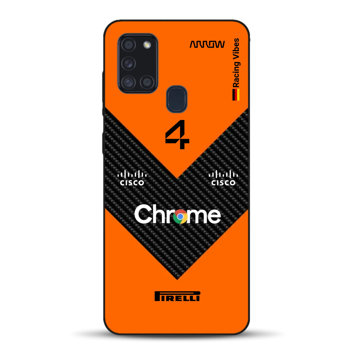 McL F1 2025 MCL39 Livery - Custodia per cellulare personalizzata per Samsung