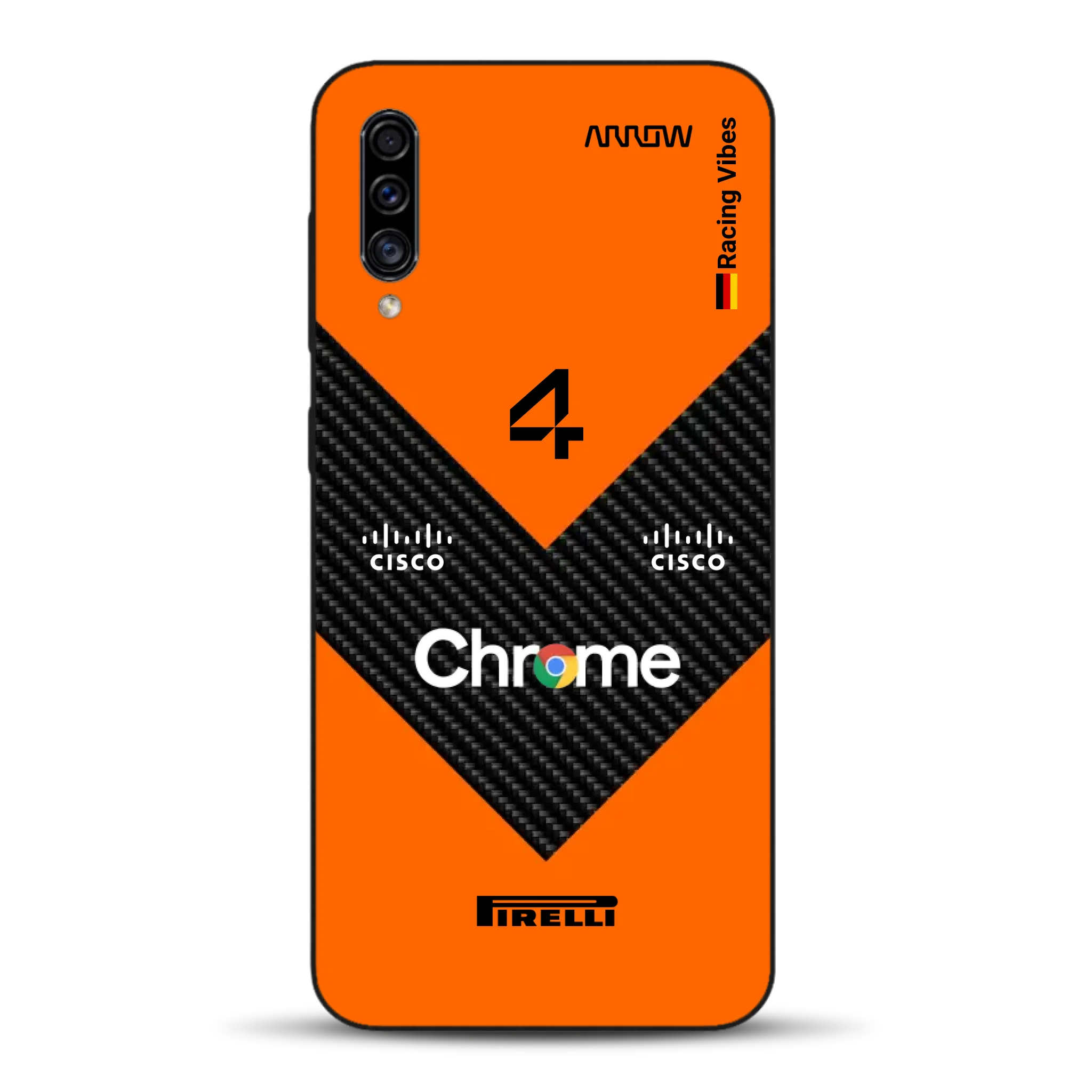 McL F1 2025 MCL39 Livery - Custodia per cellulare personalizzata per Samsung