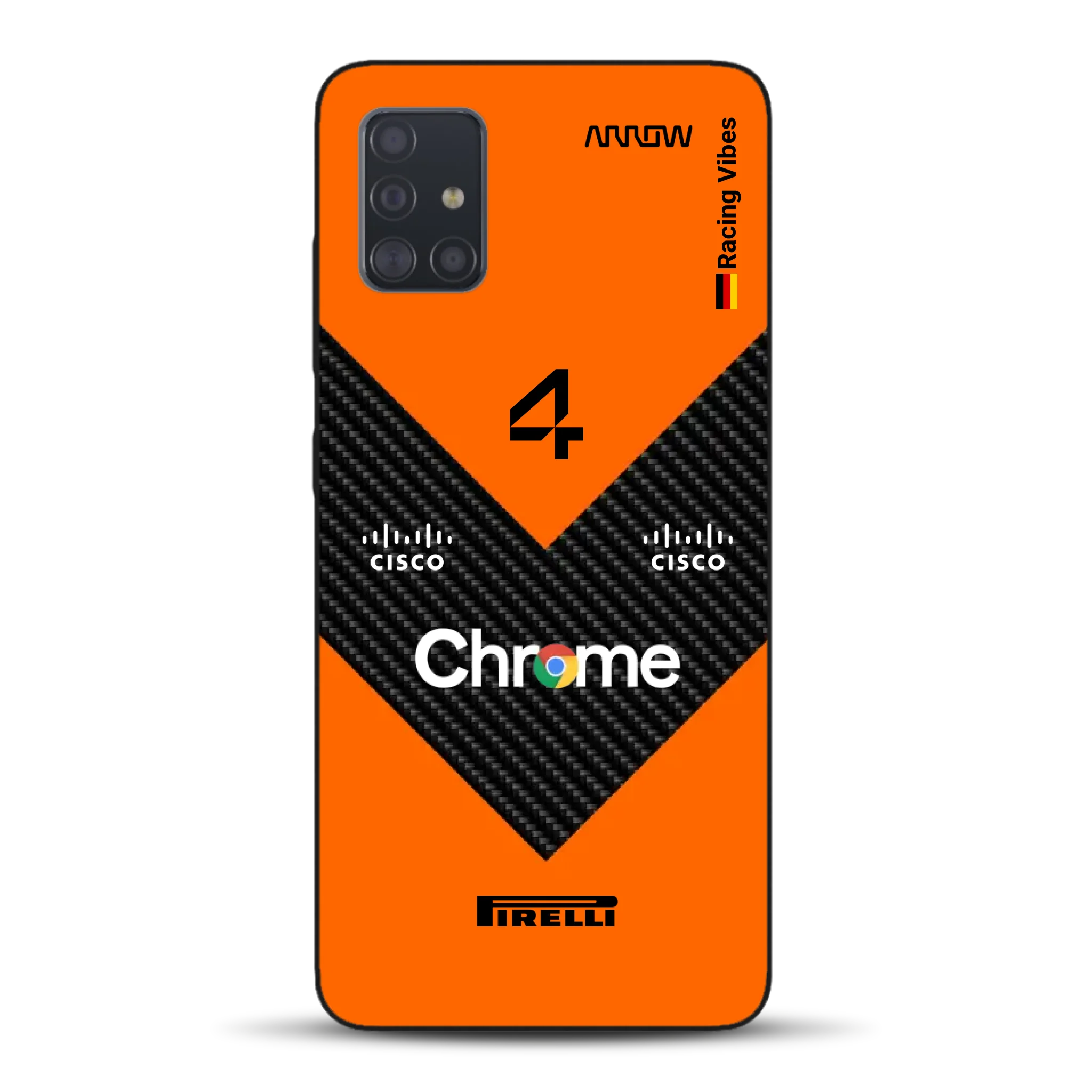McL F1 2025 MCL39 Livery - Custodia per cellulare personalizzata per Samsung