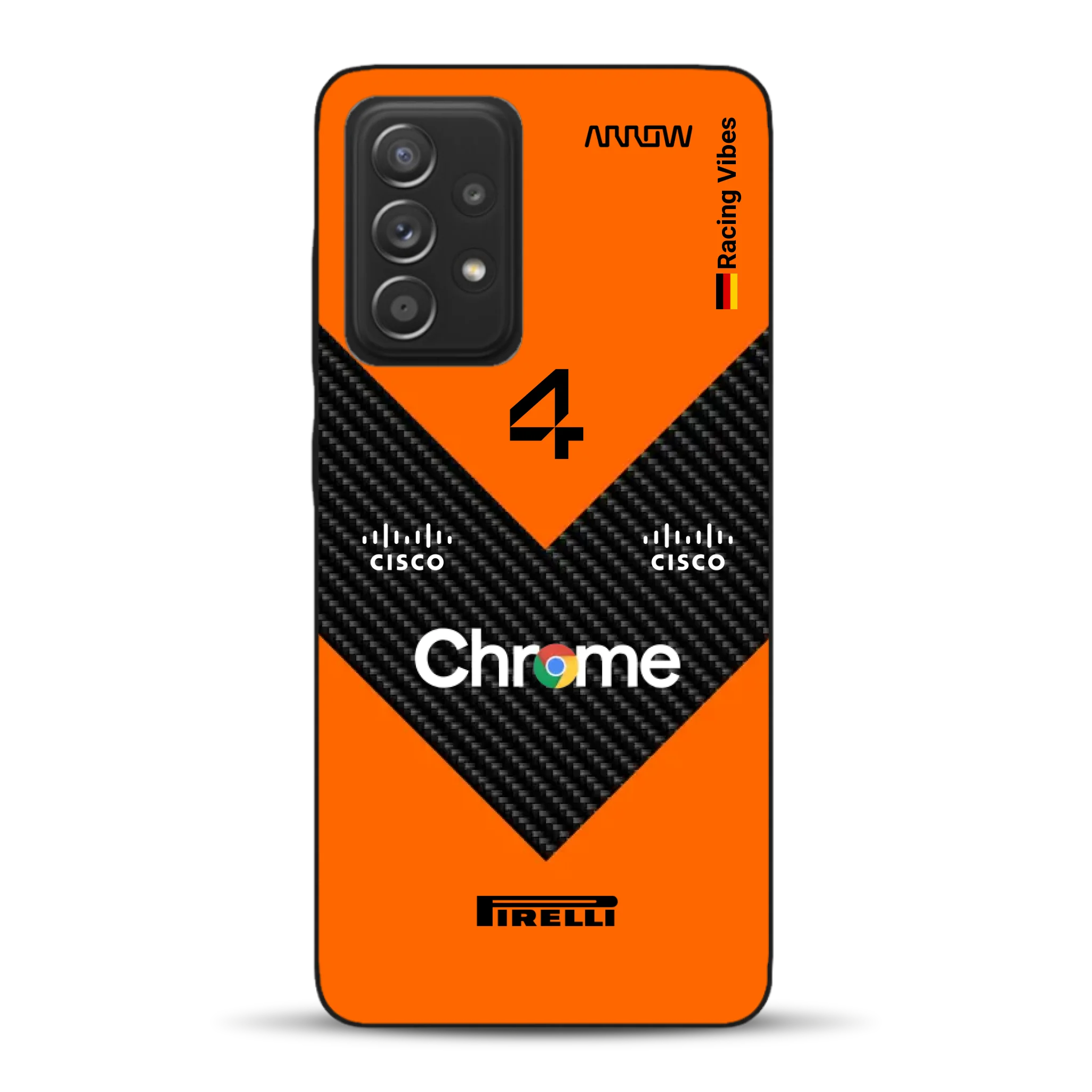 McL F1 2025 MCL39 Livery - Custodia per cellulare personalizzata per Samsung