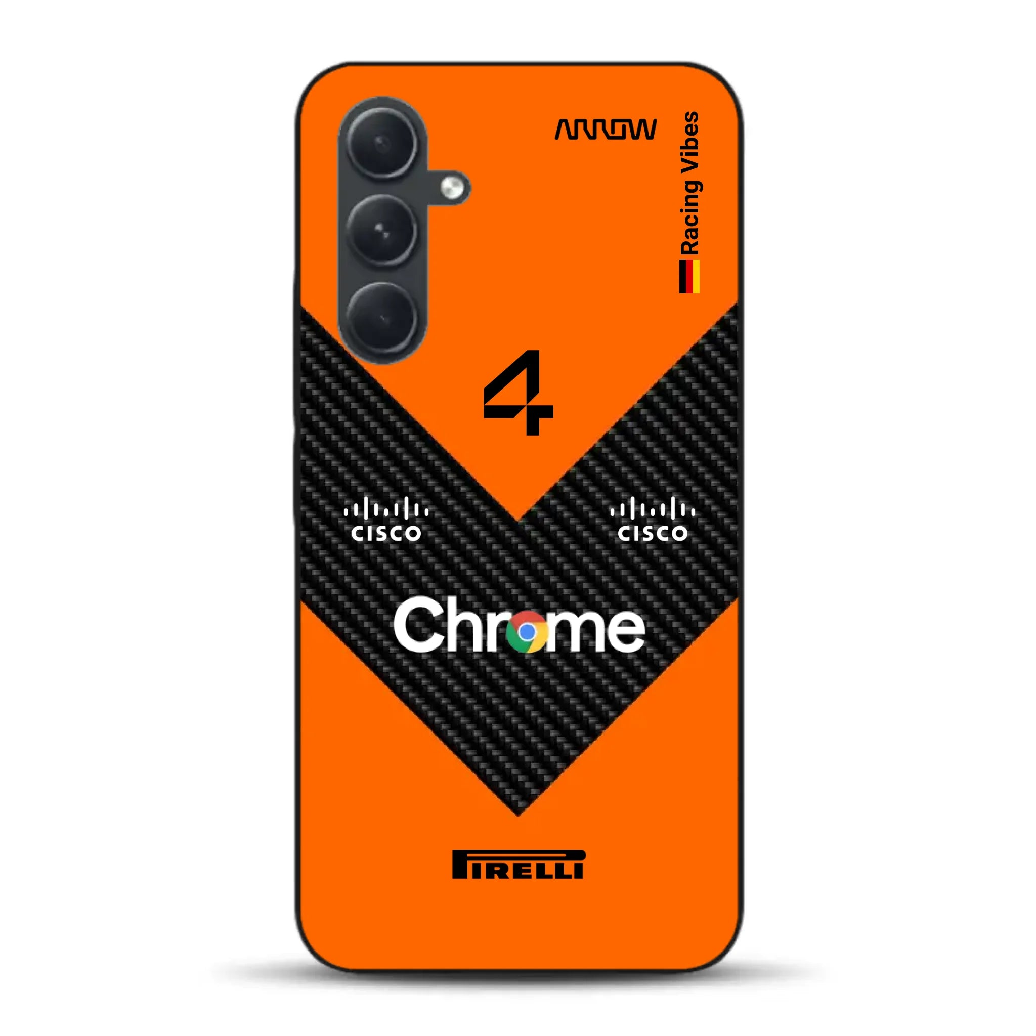 McL F1 2025 MCL39 Livery - Custodia per cellulare personalizzata per Samsung