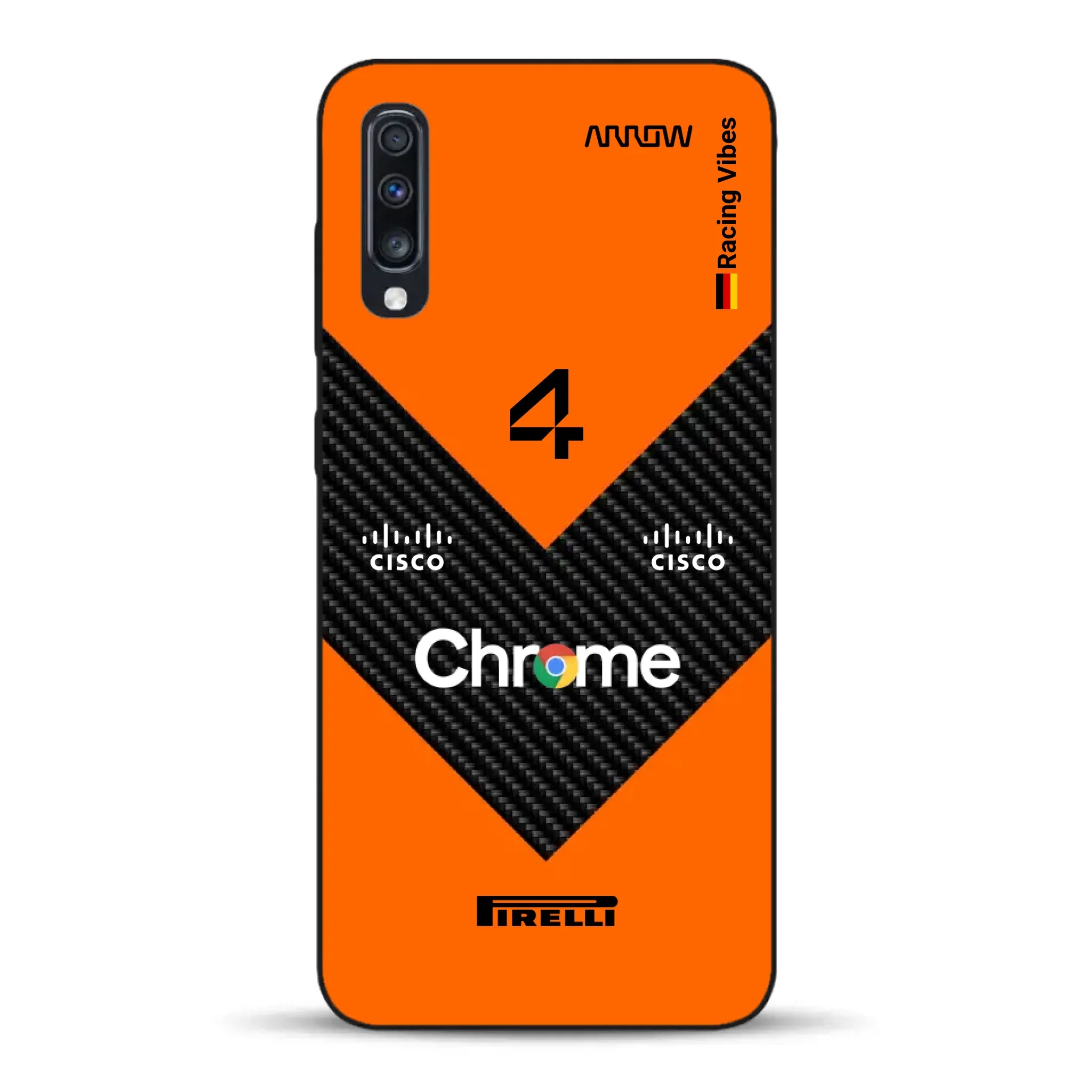 McL F1 2025 MCL39 Livery - Custodia per cellulare personalizzata per Samsung