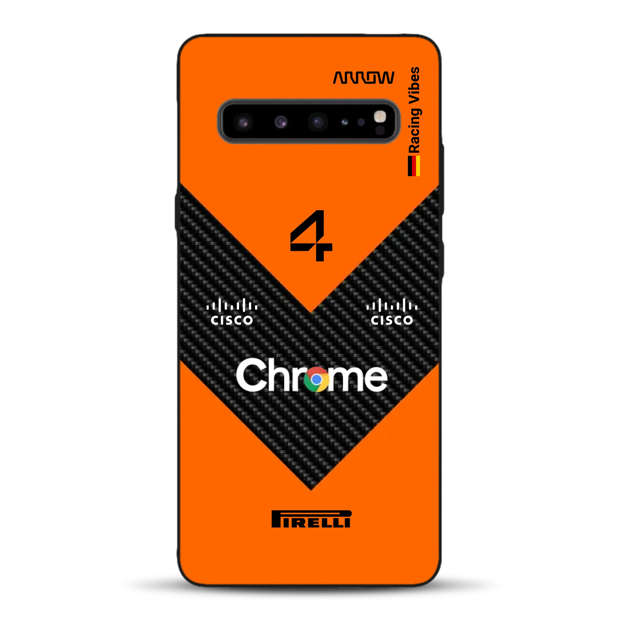 McL F1 2025 MCL39 Livery - Custodia per cellulare personalizzata per Samsung