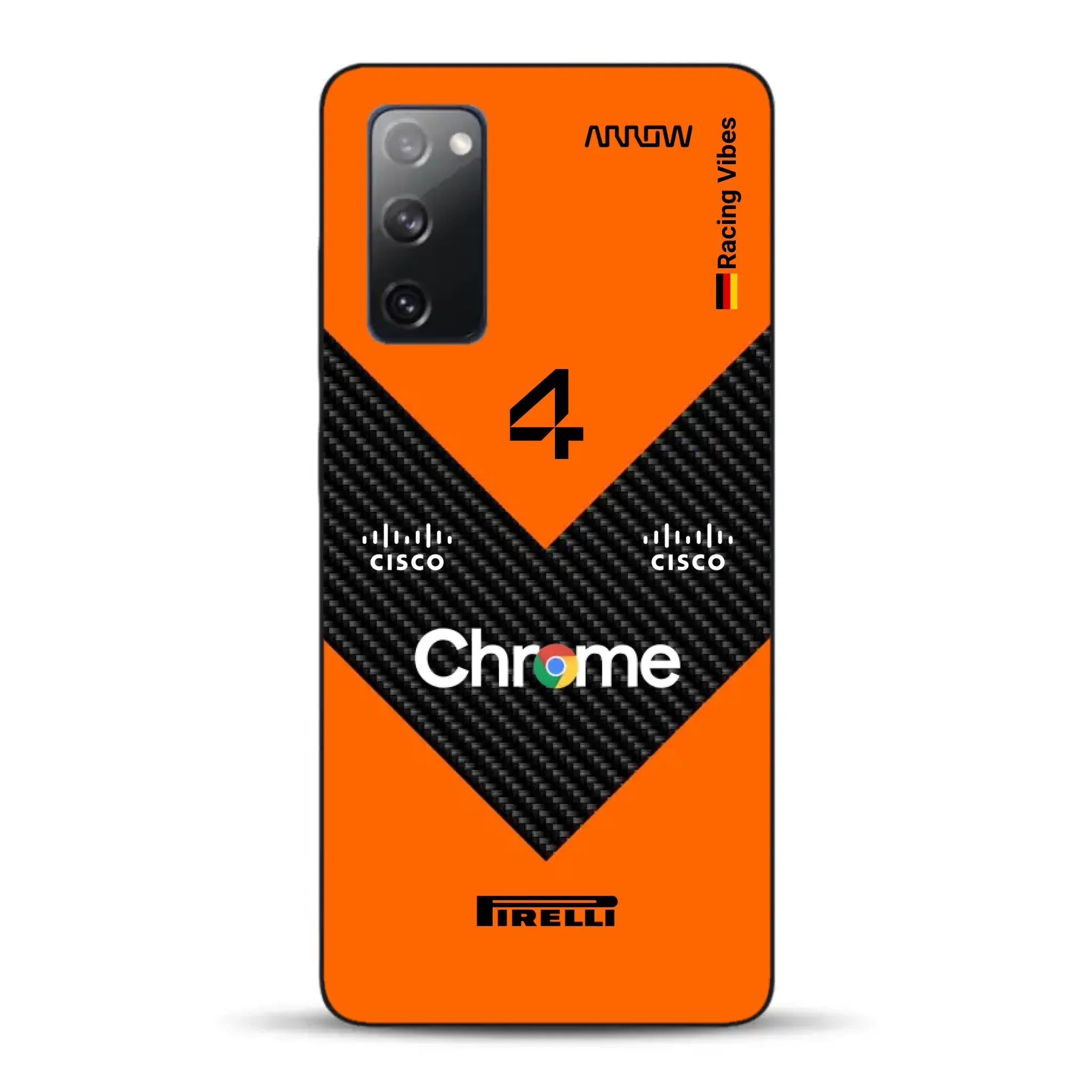 McL F1 2025 MCL39 Livery - Custodia per cellulare personalizzata per Samsung