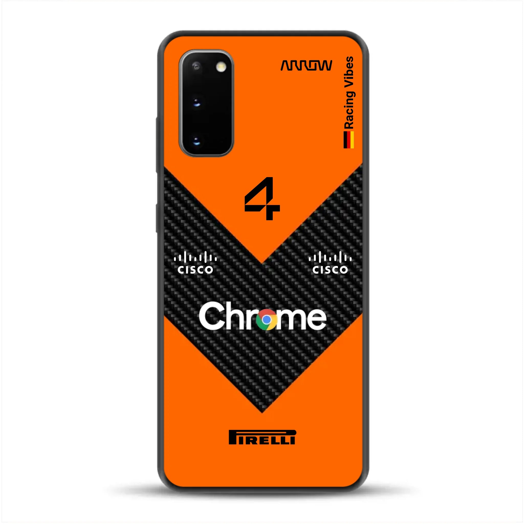 McL F1 2025 MCL39 Livery - Custodia per cellulare personalizzata per Samsung