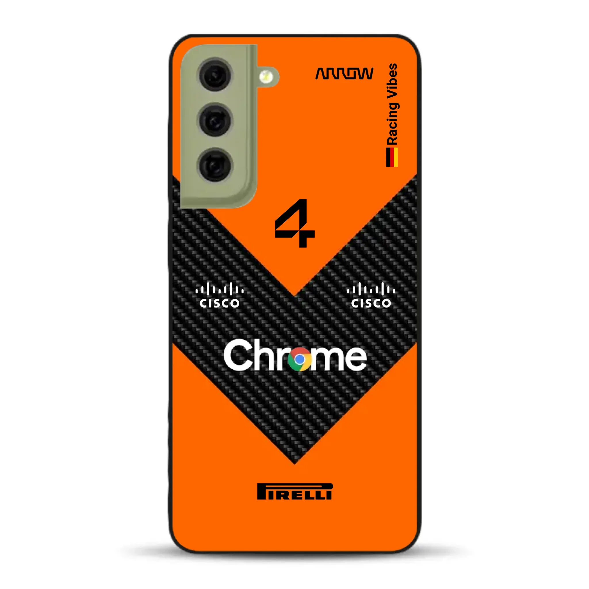 McL F1 2025 MCL39 Livery - Custodia per cellulare personalizzata per Samsung