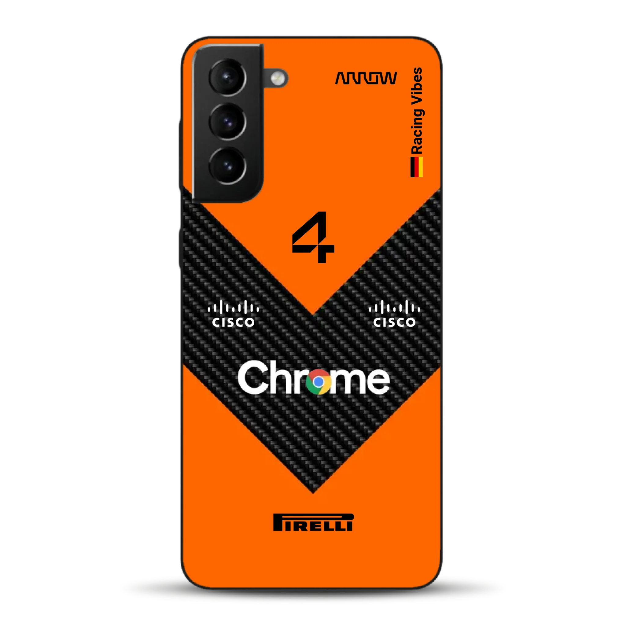 McL F1 2025 MCL39 Livery - Custodia per cellulare personalizzata per Samsung