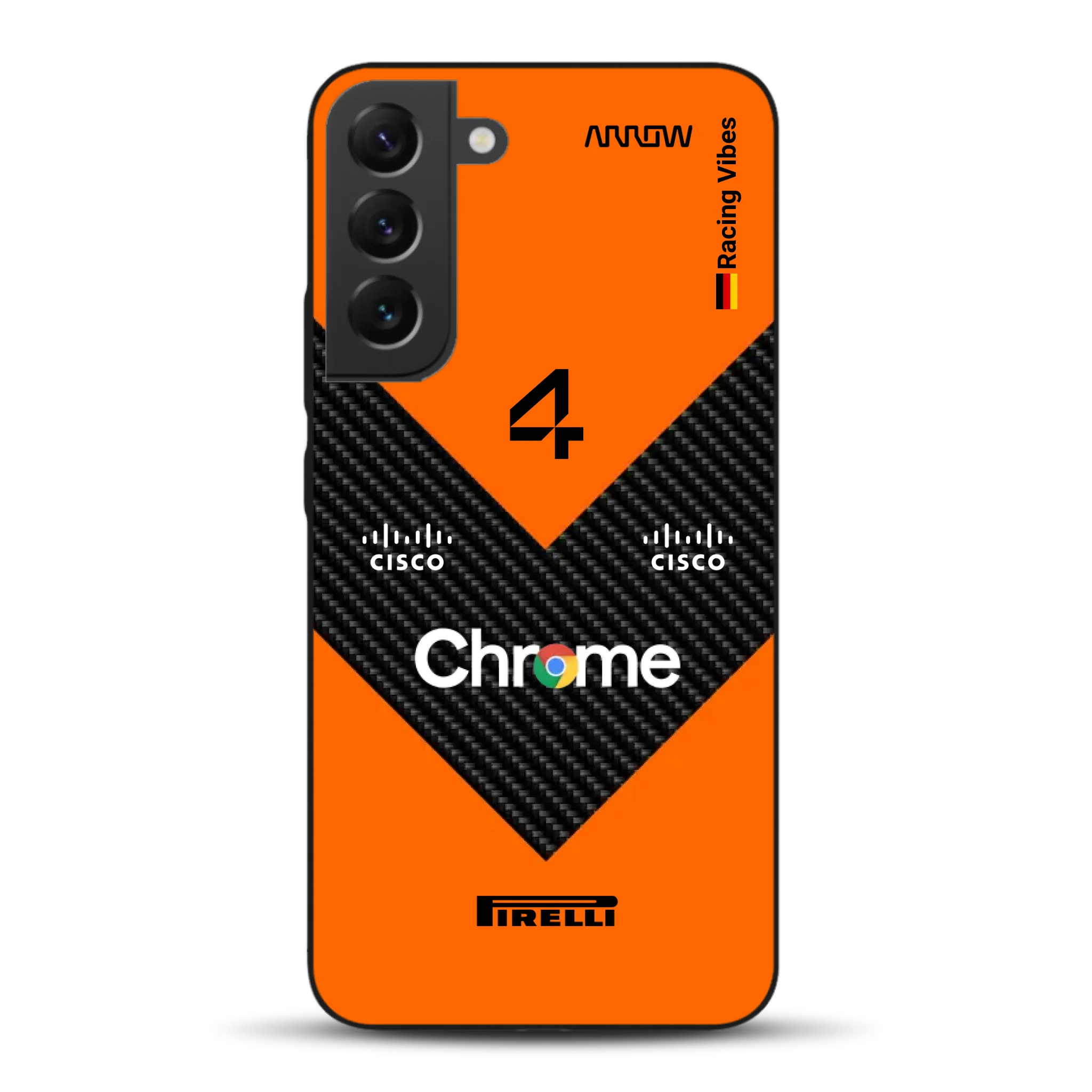McL F1 2025 MCL39 Livery - Custodia per cellulare personalizzata per Samsung