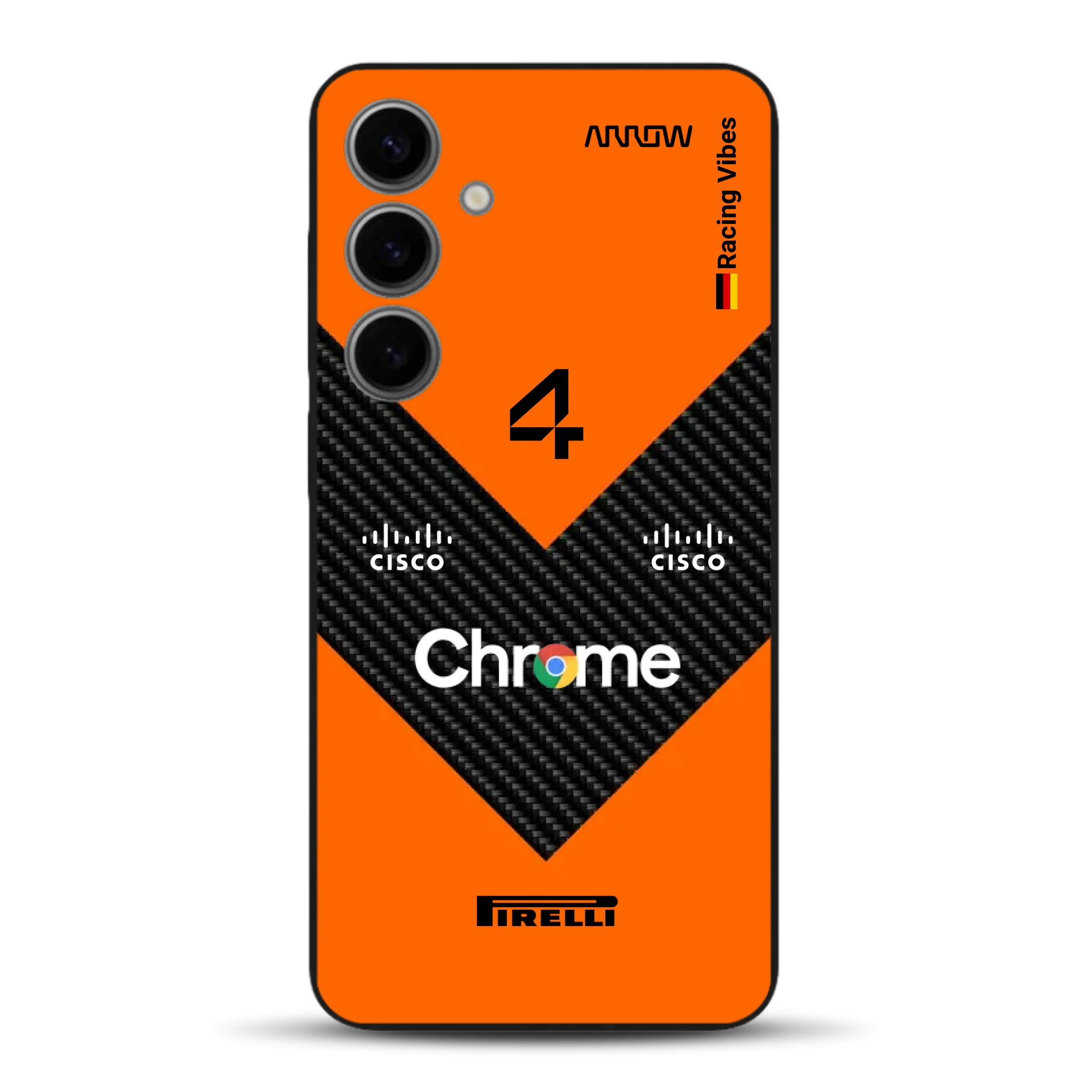McL F1 2025 MCL39 Livery - Custodia per cellulare personalizzata per Samsung