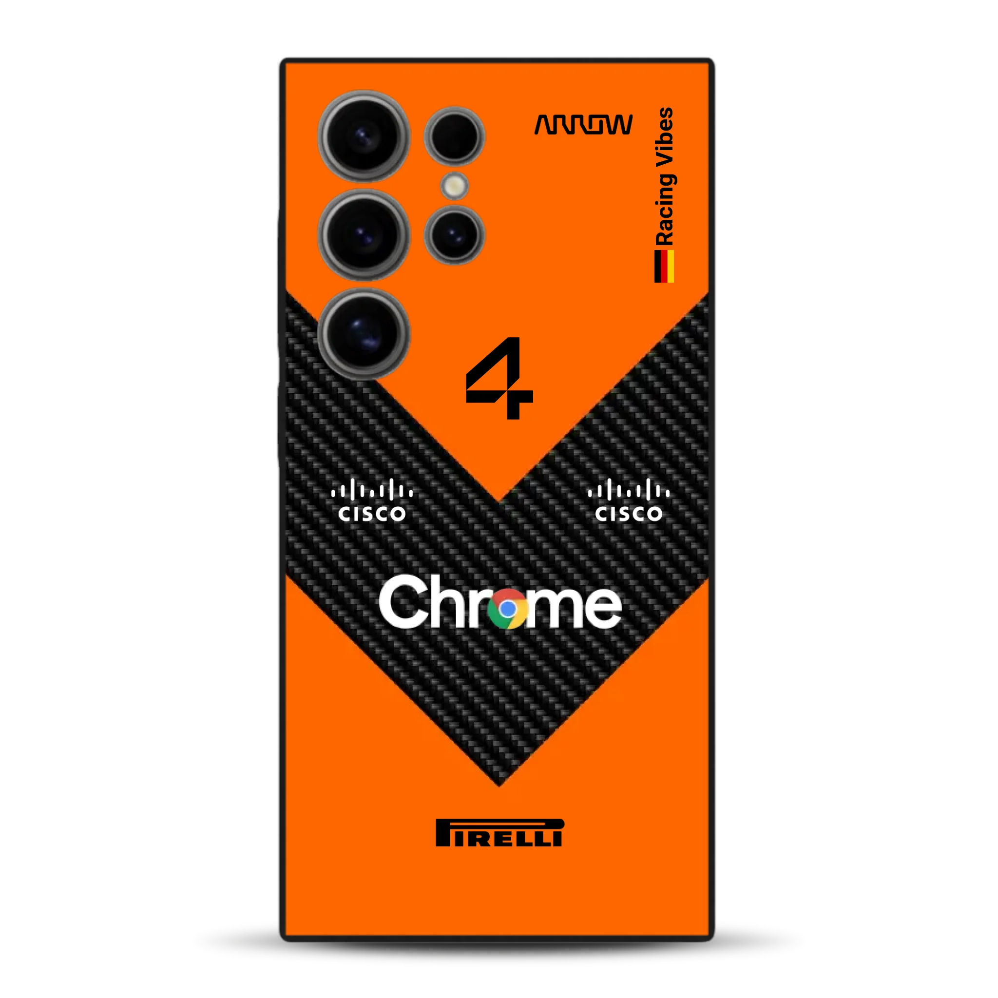 McL F1 2025 MCL39 Livery - Custodia per cellulare personalizzata per Samsung