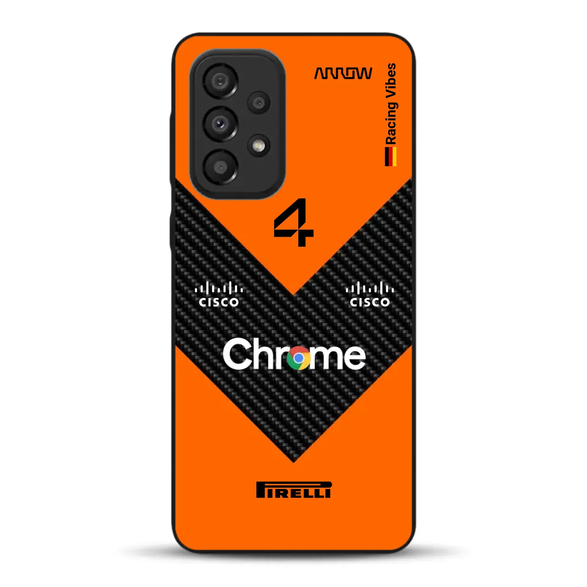 McL F1 2025 MCL39 Livery - Custodia per cellulare personalizzata per Samsung