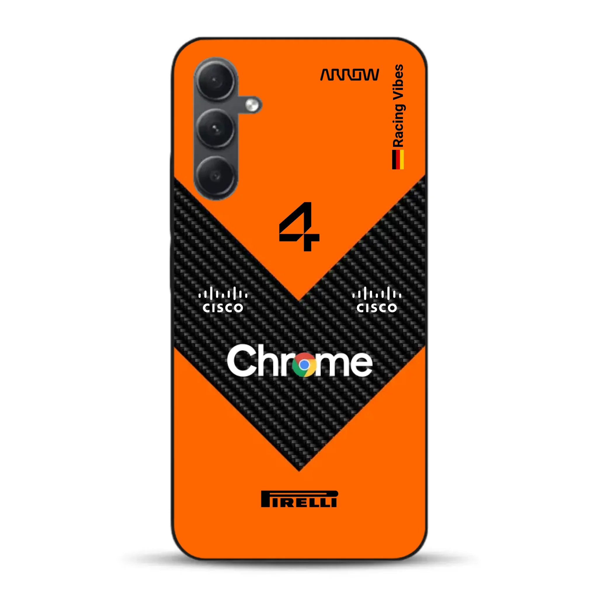 McL F1 2025 MCL39 Livery - Custodia per cellulare personalizzata per Samsung