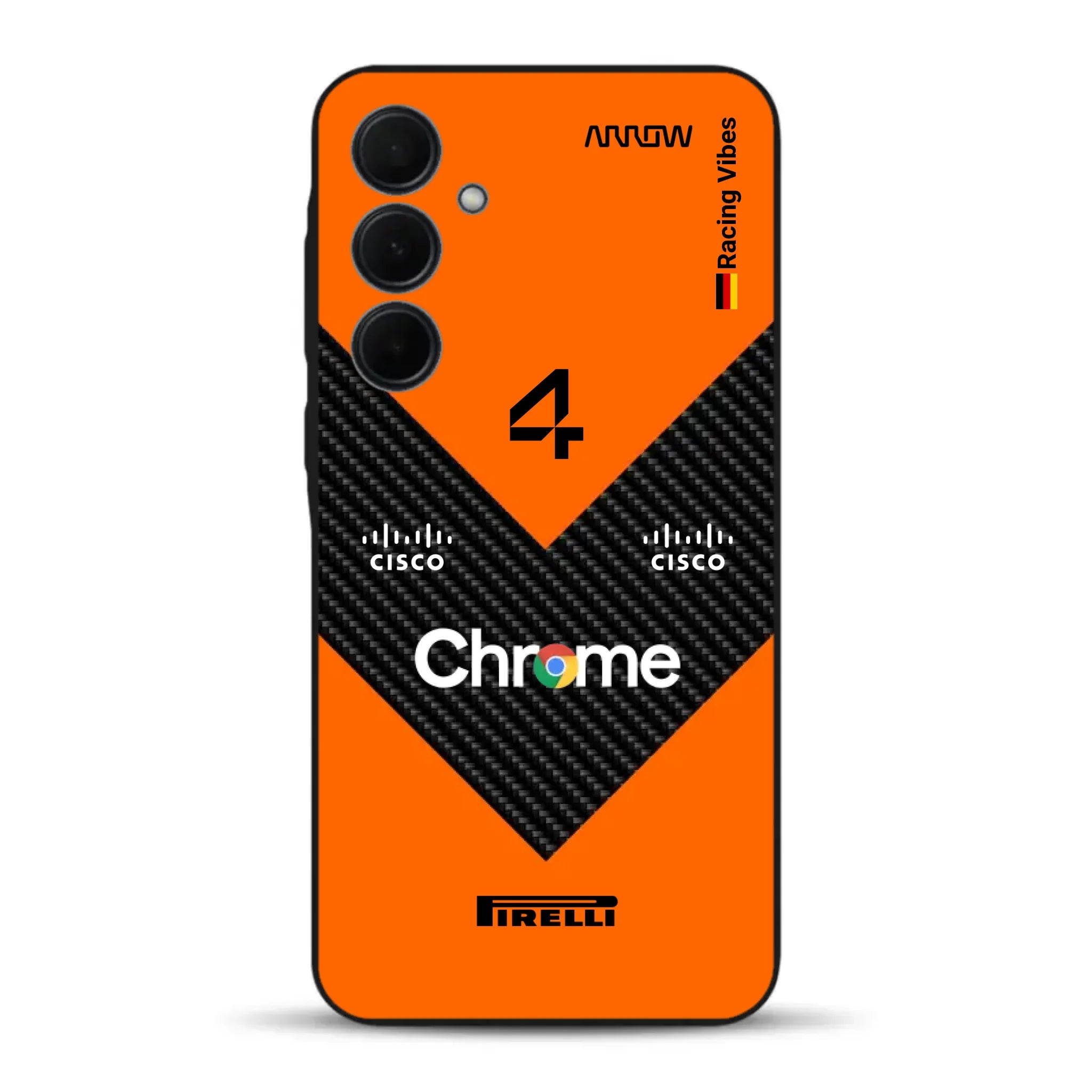 McL F1 2025 MCL39 Livery - Custodia per cellulare personalizzata per Samsung