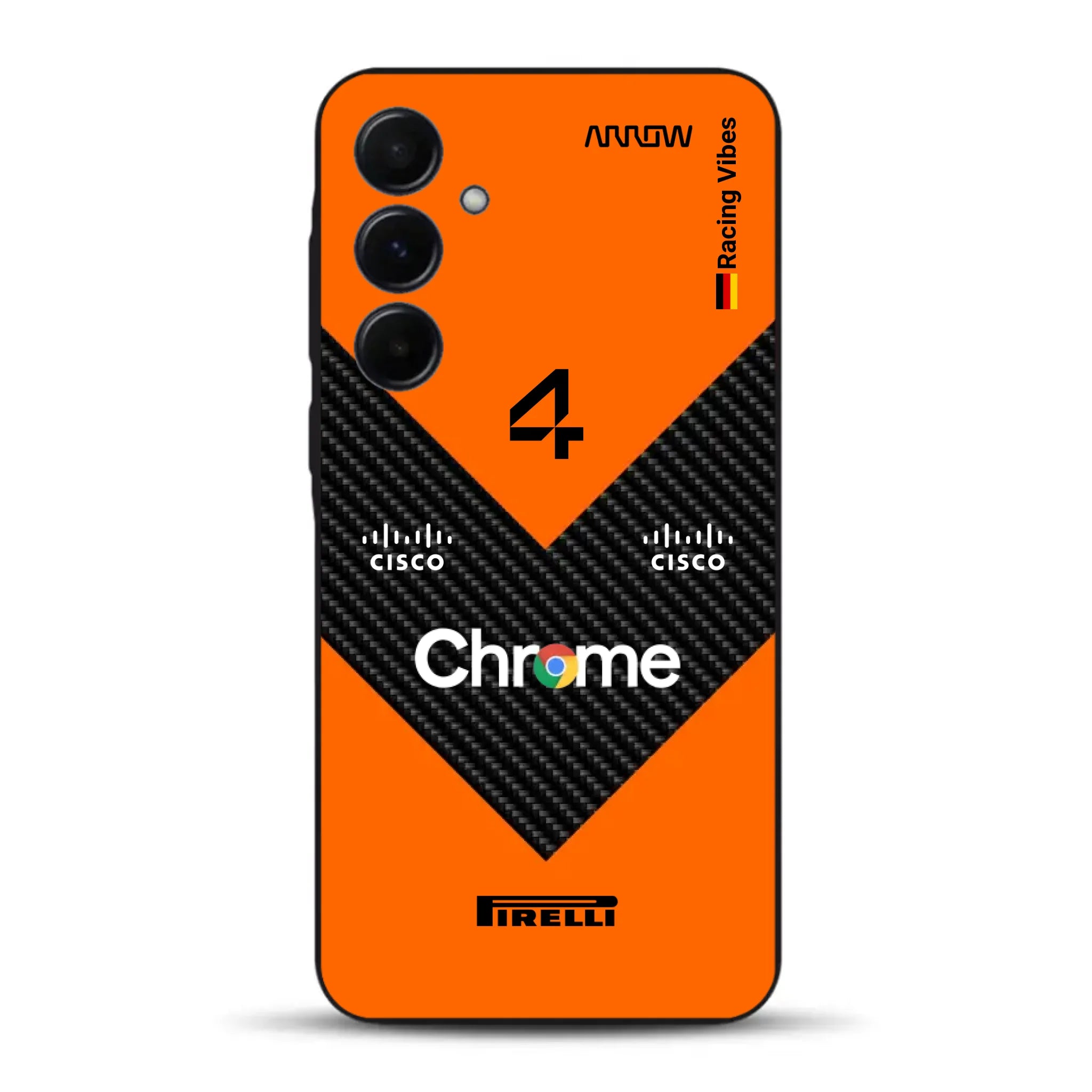 McL F1 2025 MCL39 Livery - Custodia per cellulare personalizzata per Samsung