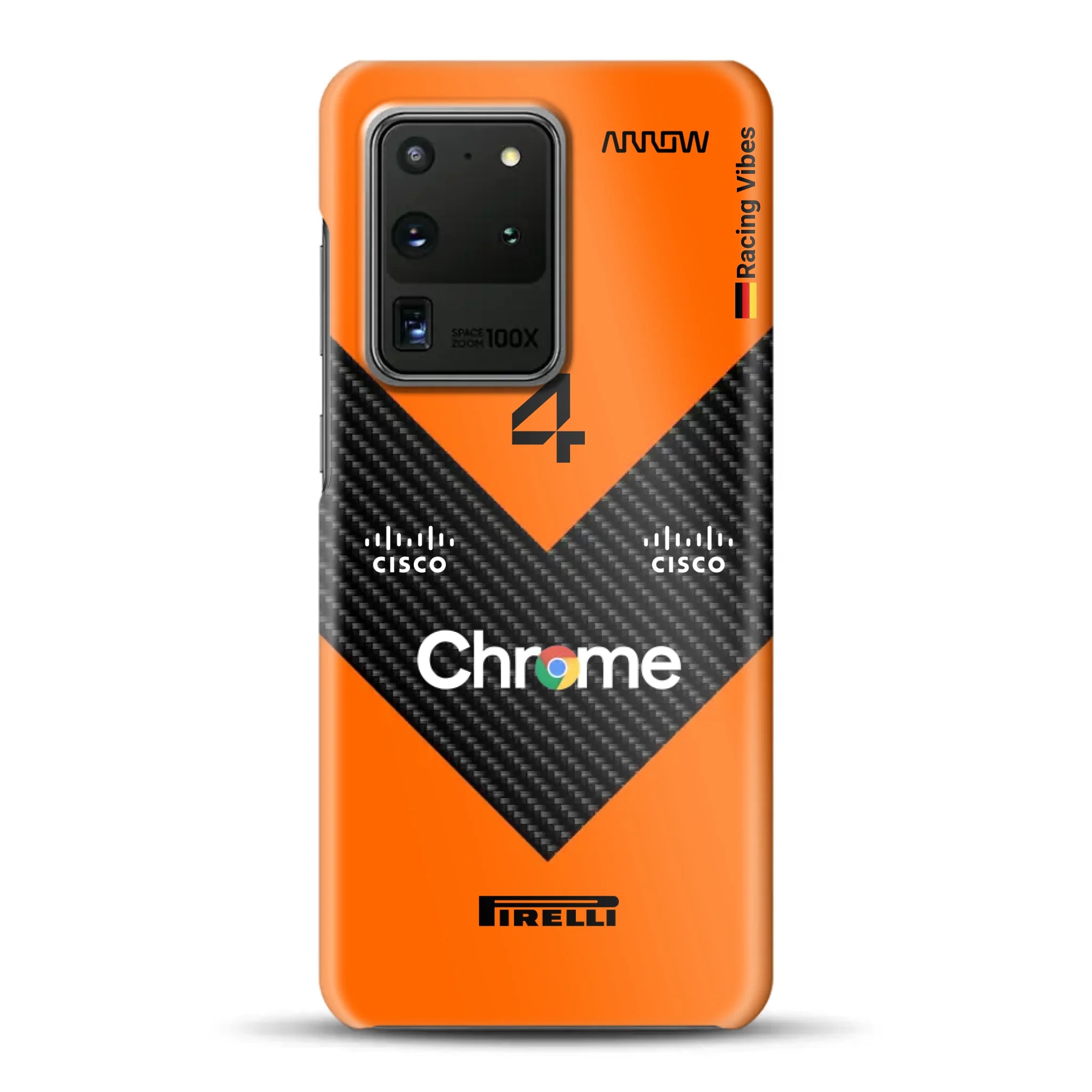 McL F1 2025 MCL39 Livery - Custodia rigida per Samsung