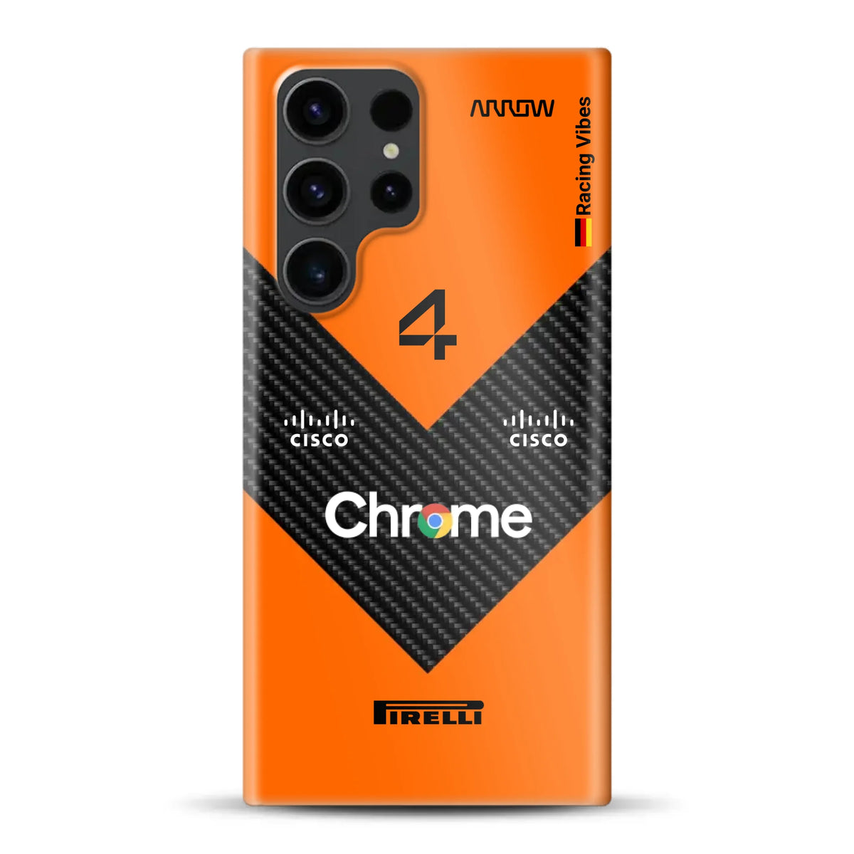 McL F1 2025 MCL39 Livery - Individuelle Hardcase Hülle für Samsung
