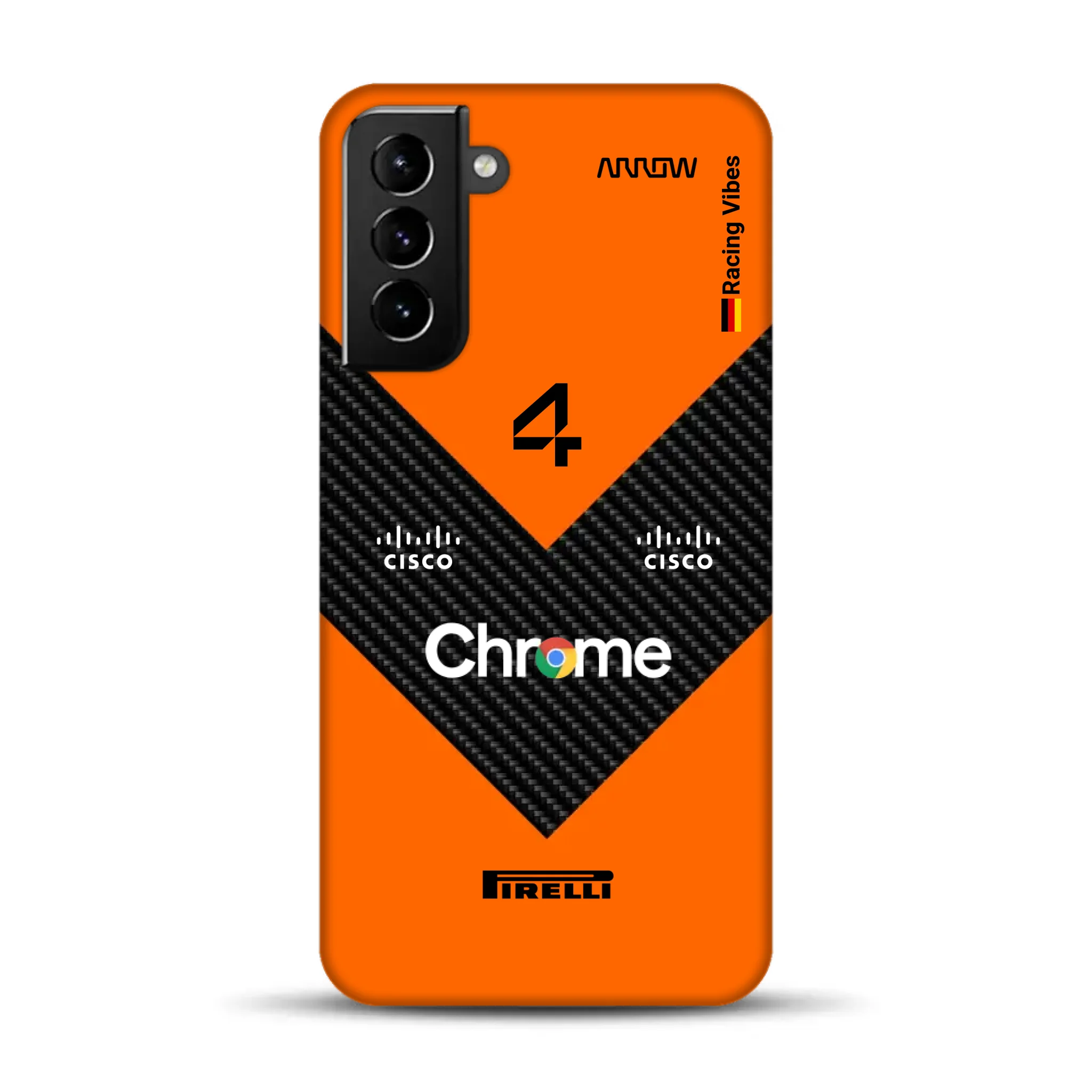 McL F1 2025 MCL39 Livery – Custom Premium Case for Samsung