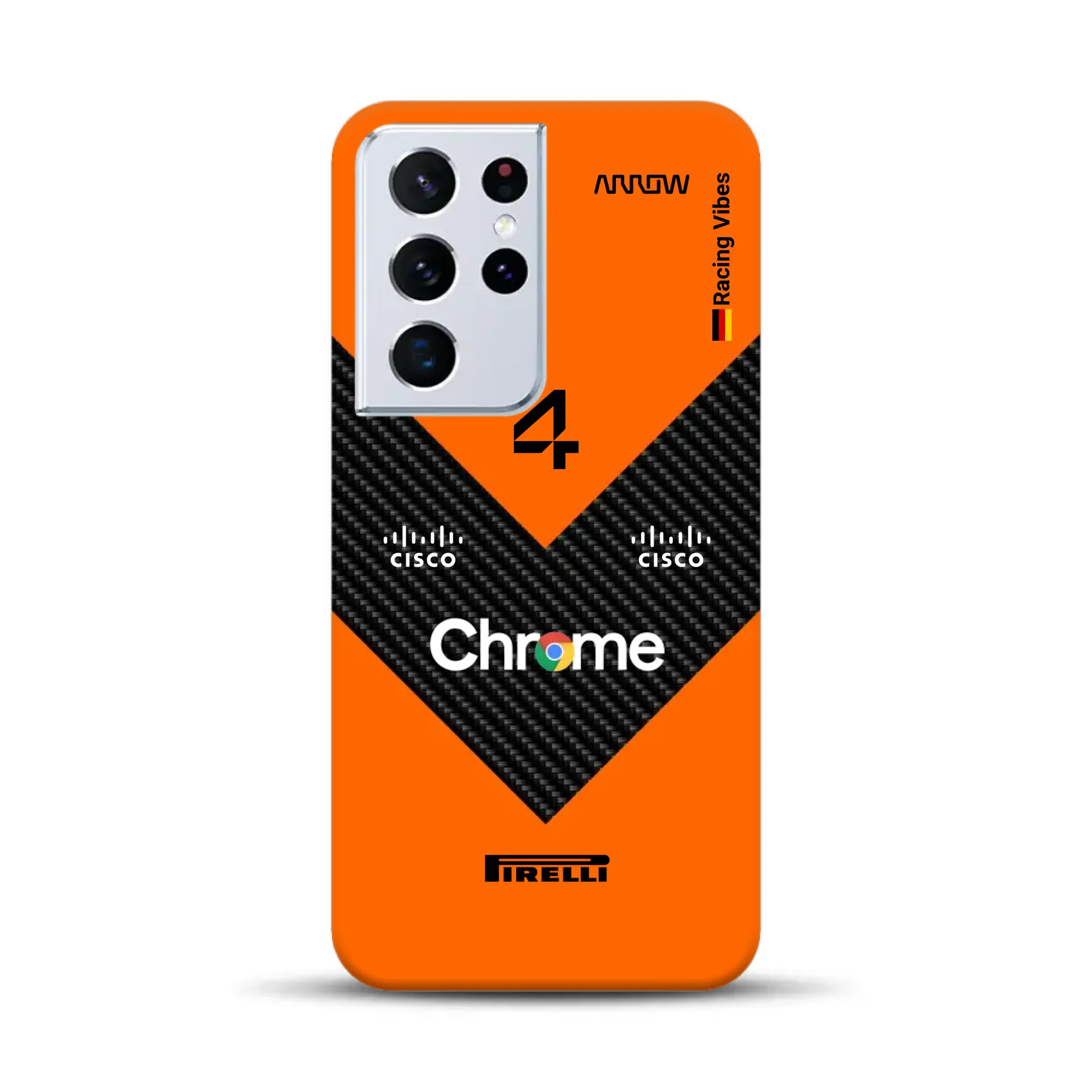 McL F1 2025 MCL39 Livery – Custom Premium Case for Samsung