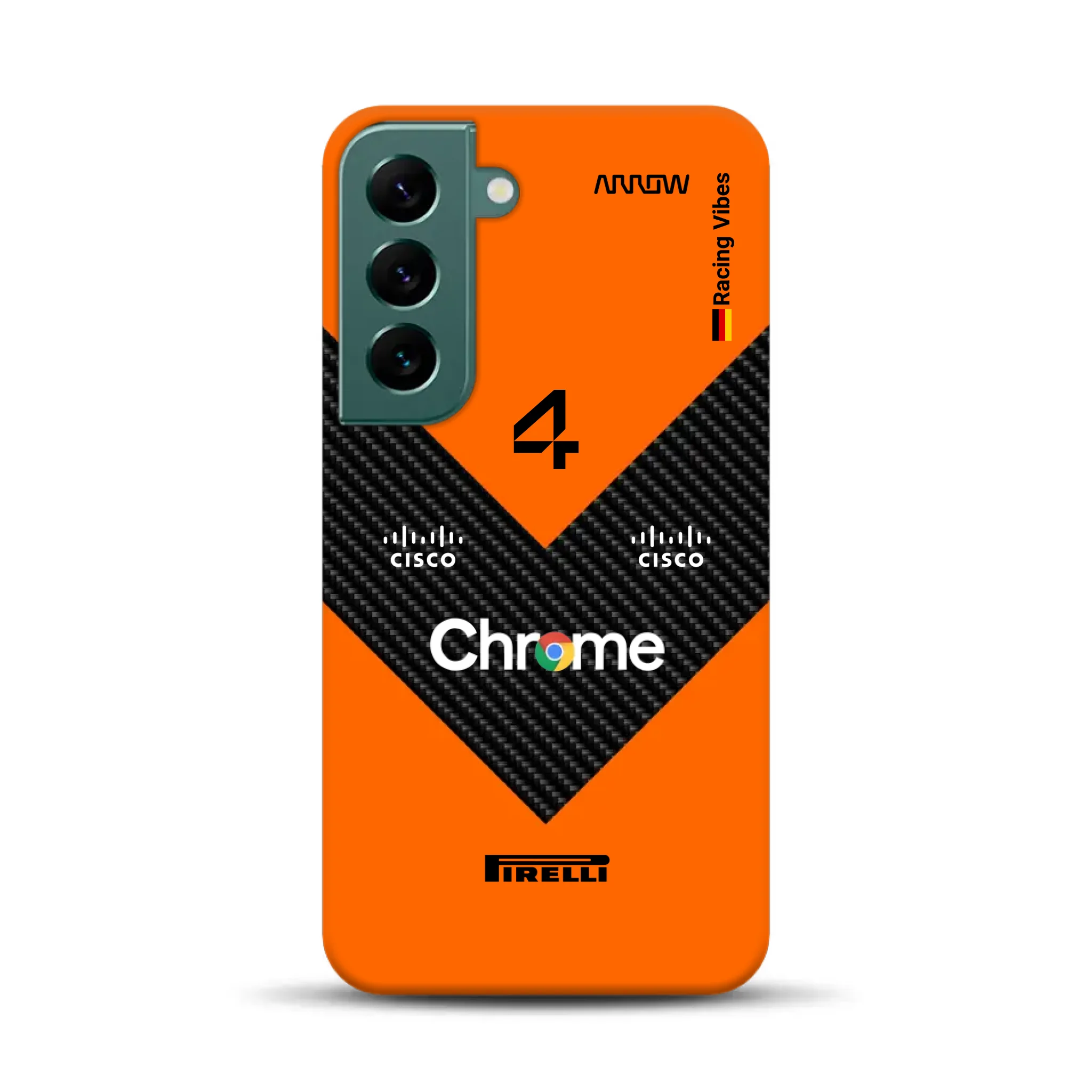 McL F1 2025 MCL39 Livery – Custom Premium Case for Samsung
