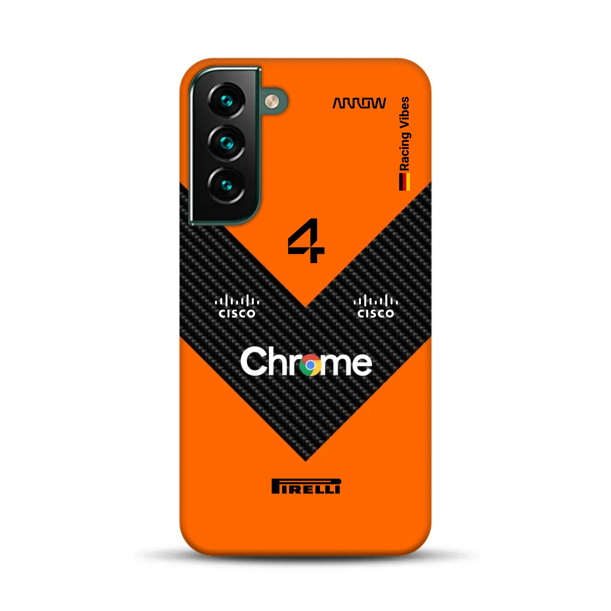 McL F1 2025 MCL39 Livery – Custom Premium Case for Samsung
