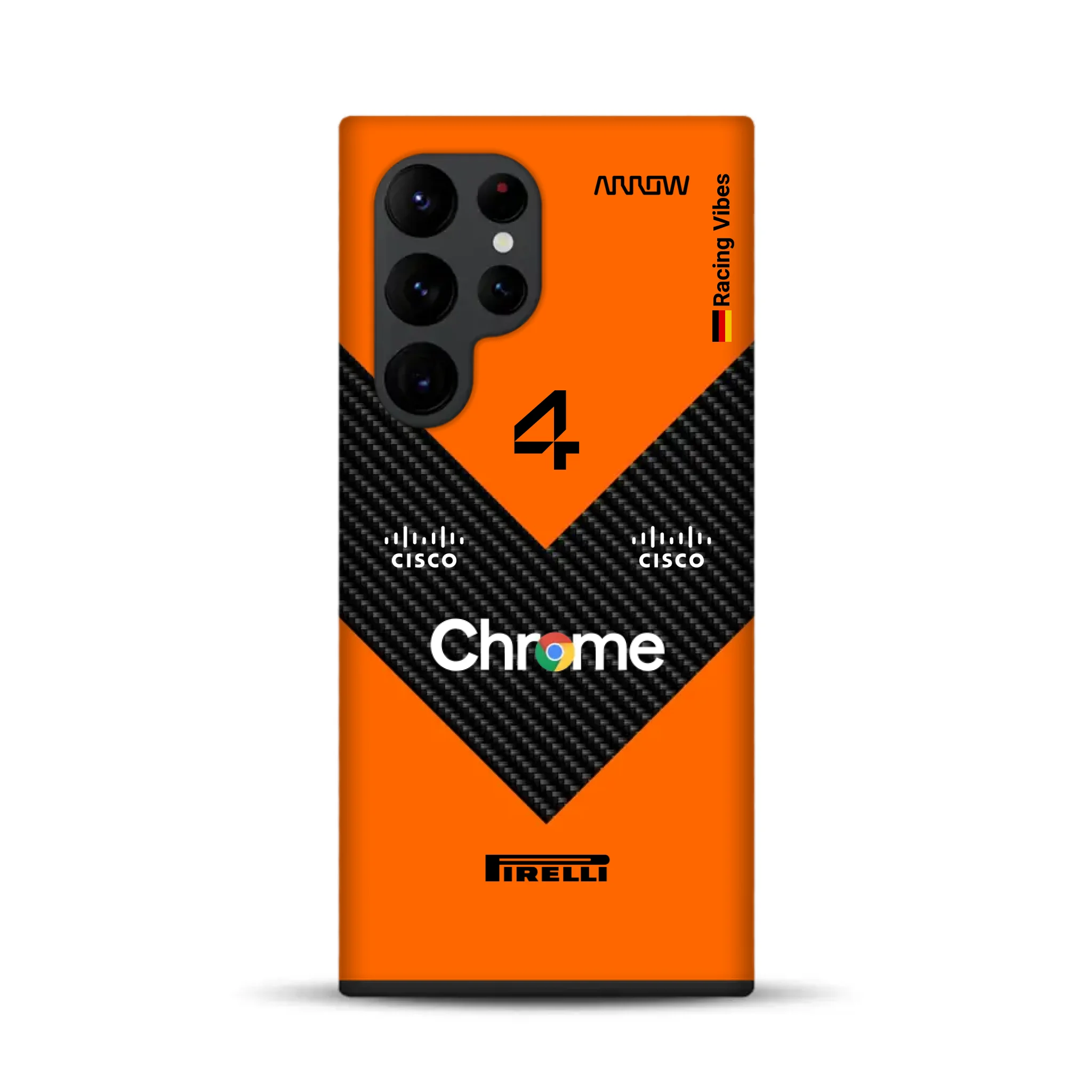 McL F1 2025 MCL39 Livery - Individuelle Premium Hülle für Samsung