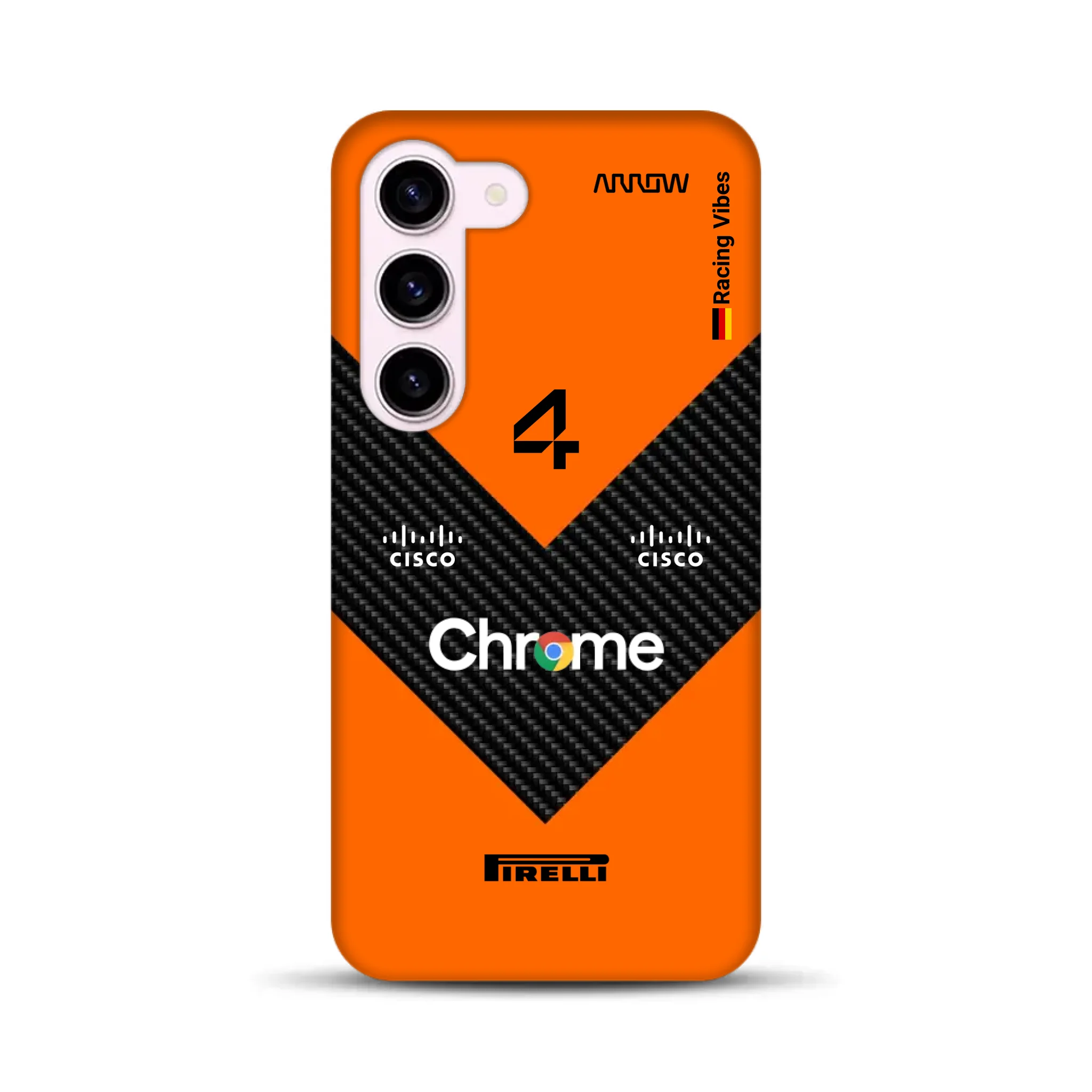 McL F1 2025 MCL39 Livery – Custom Premium Case for Samsung