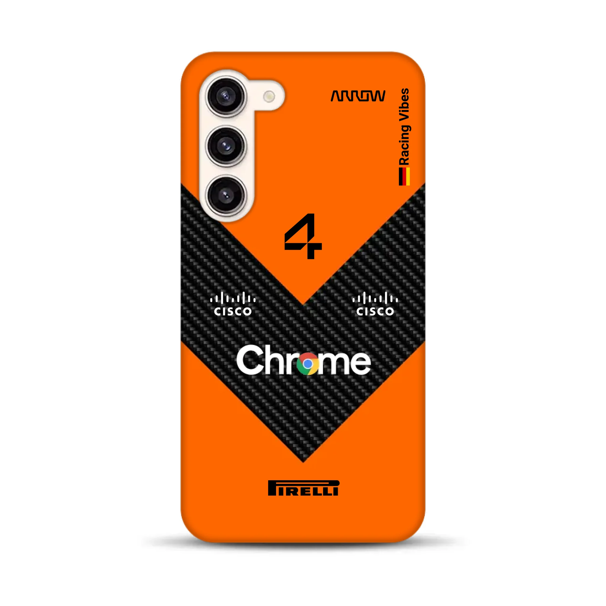 McL F1 2025 MCL39 Livery – Custom Premium Case for Samsung