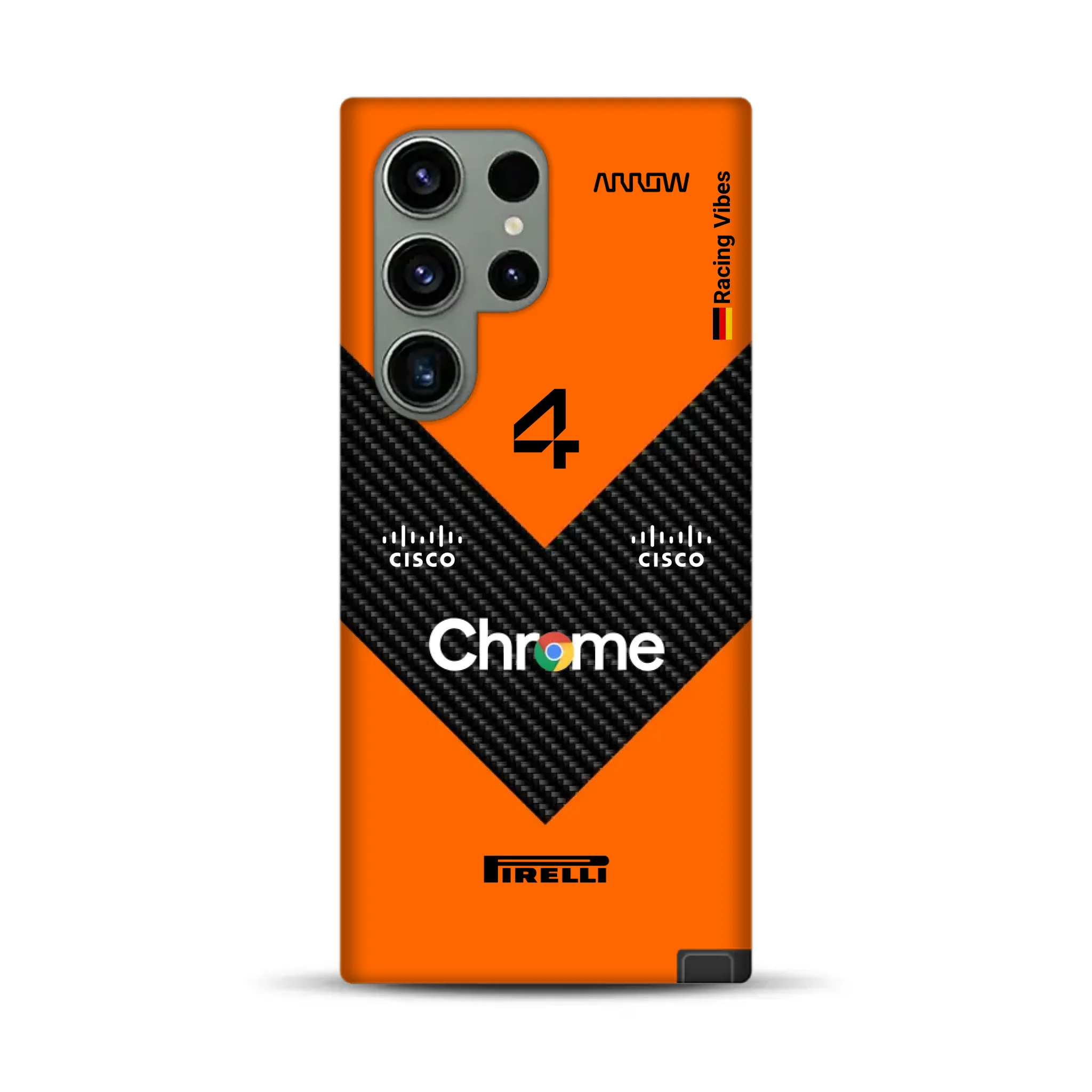McL F1 2025 MCL39 Livery – Custom Premium Case for Samsung