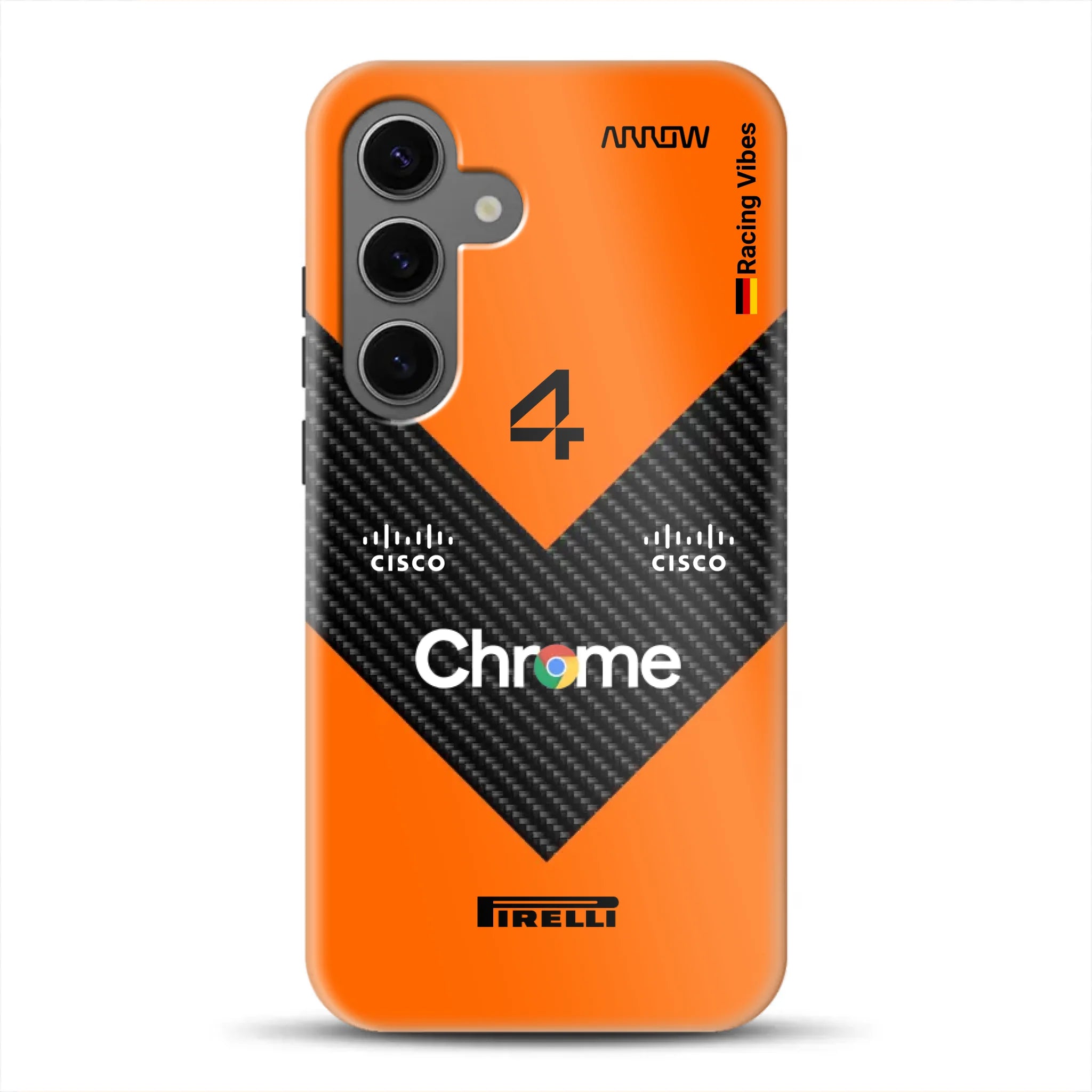 McL F1 2025 MCL39 Livery – Custom Premium Case for Samsung