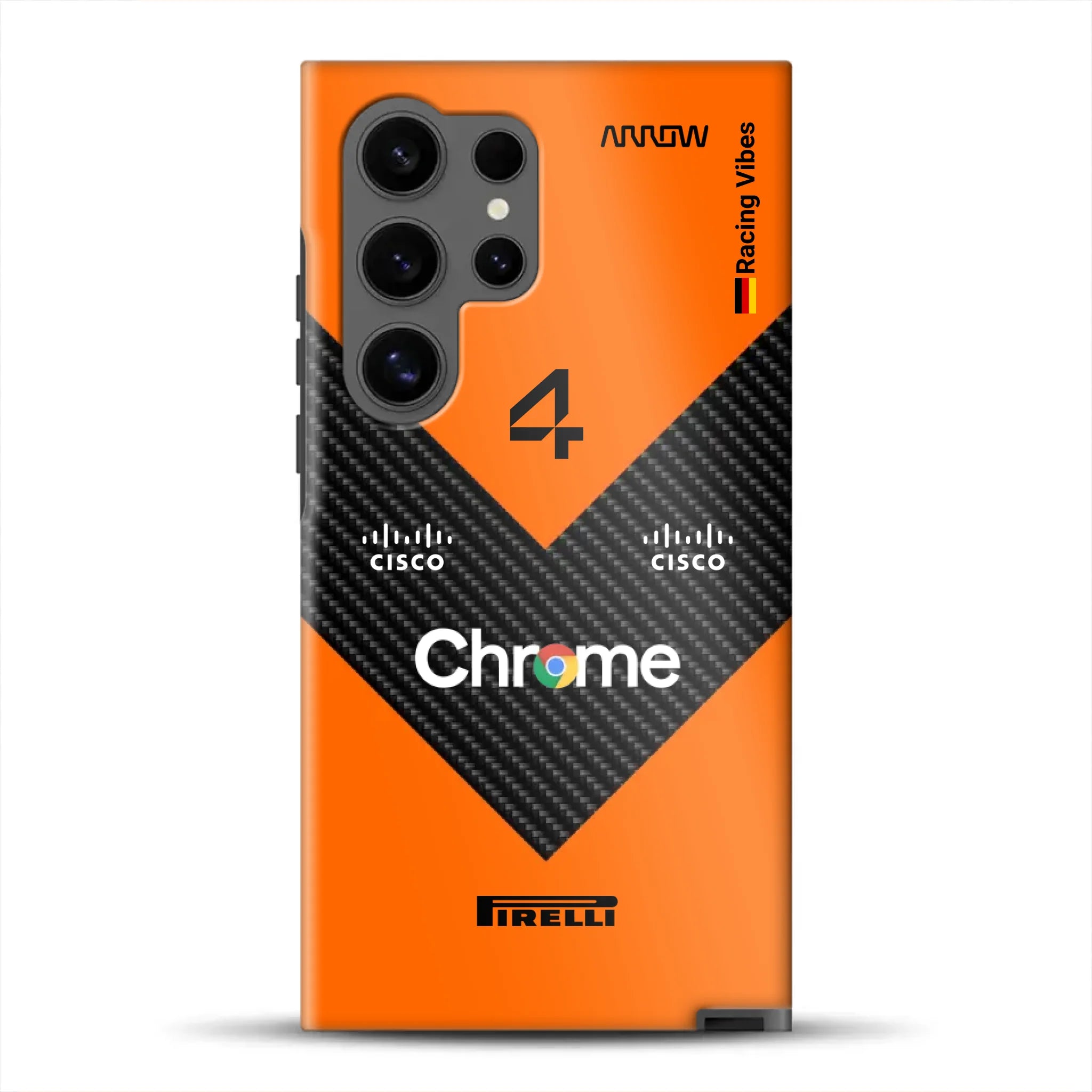 McL F1 2025 MCL39 Livery – Custom Premium Case for Samsung