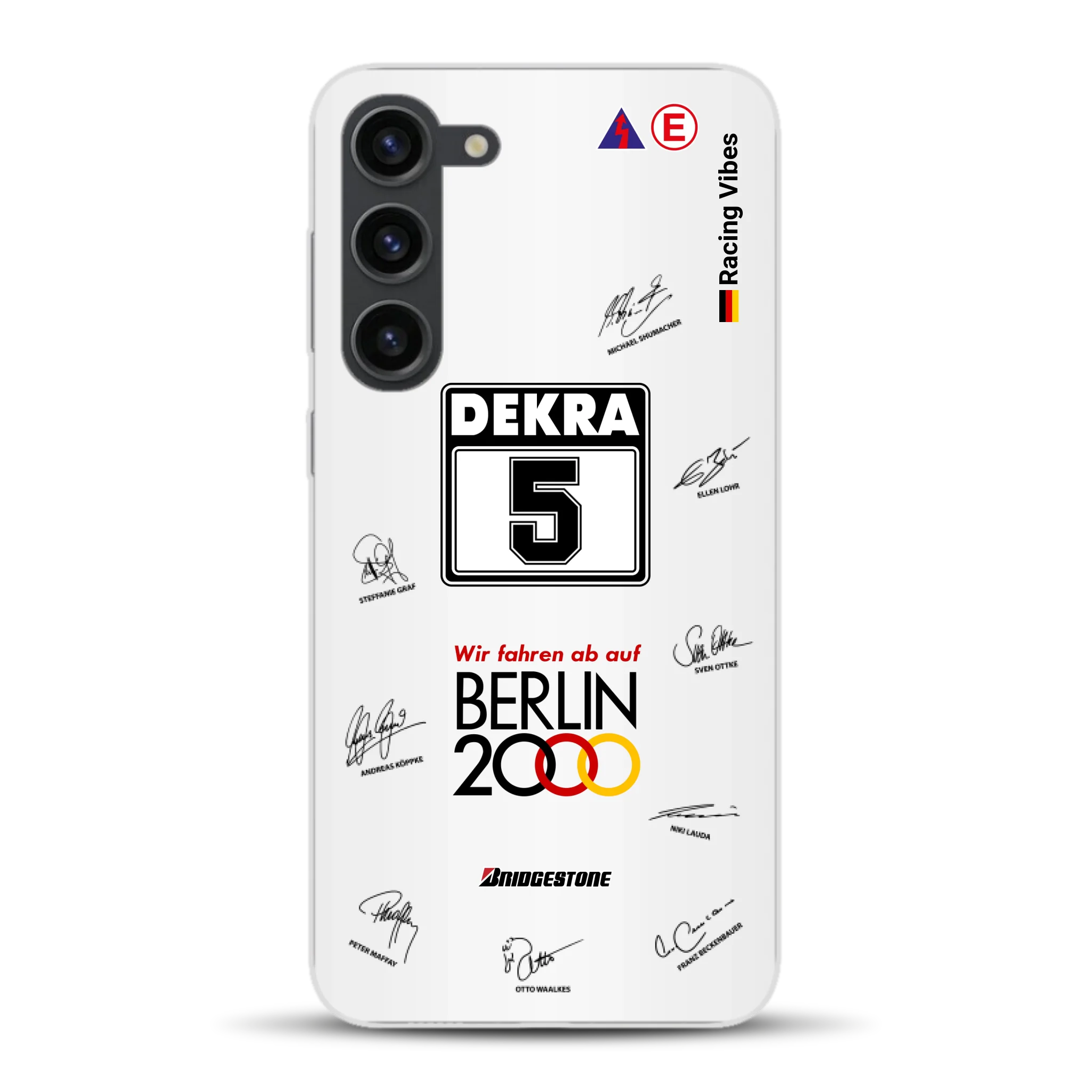 190E DTM 1992 Berlin 2000 Ellen Lohr Livery - Custodia per cellulare personalizzata per Samsung