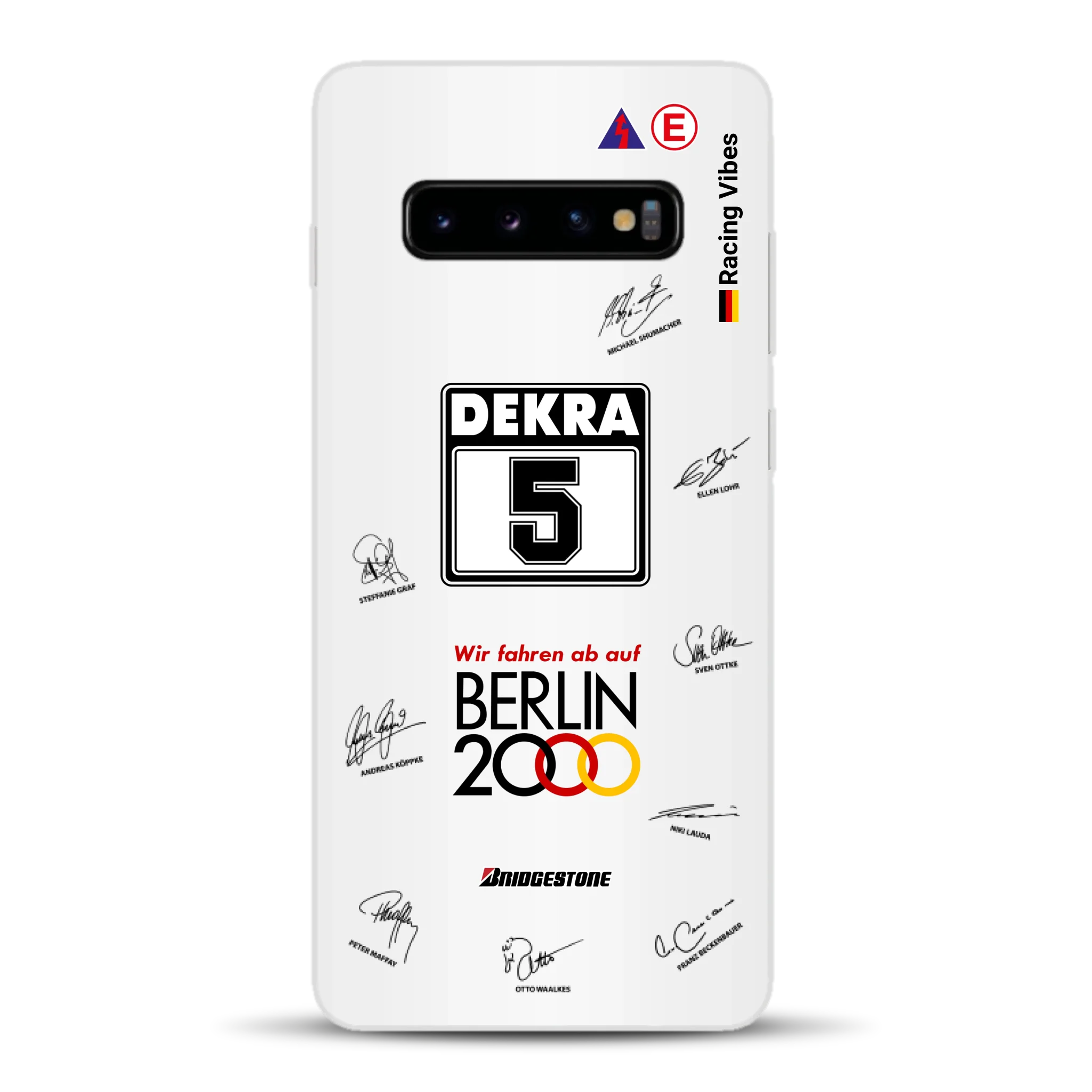 190E DTM 1992 Berlin 2000 Ellen Lohr Livery - Custodia per cellulare personalizzata per Samsung