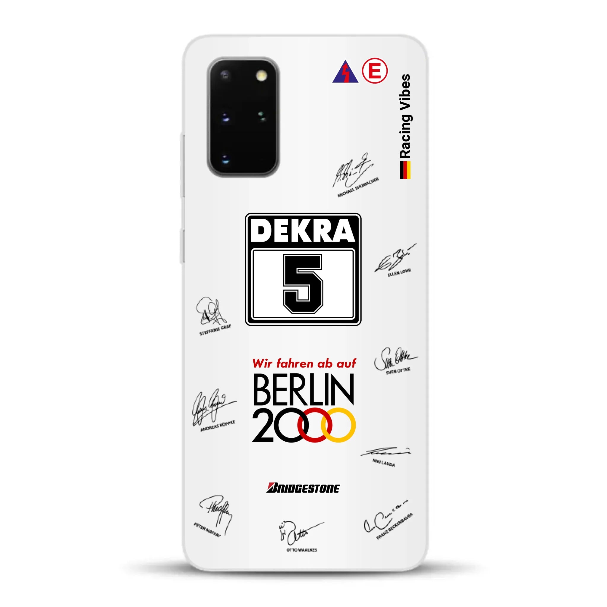 190E DTM 1992 Berlin 2000 Ellen Lohr Livery - Individuelle Handyhülle für Samsung