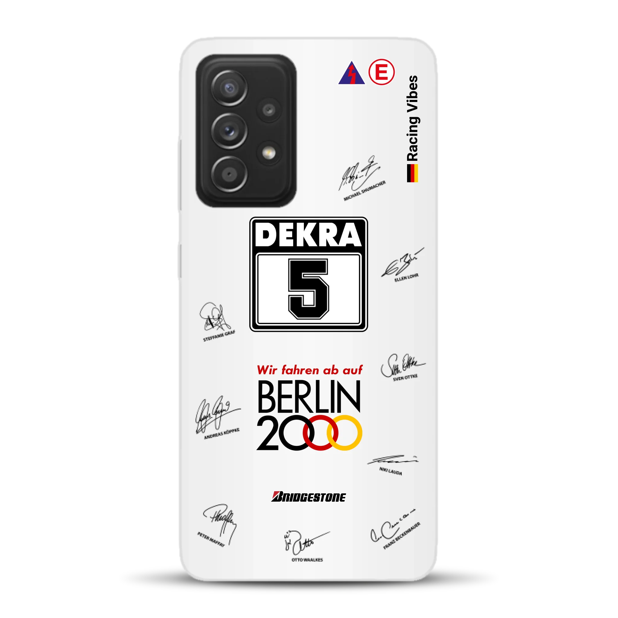 190E DTM 1992 Berlin 2000 Ellen Lohr Livery - Custodia per cellulare personalizzata per Samsung