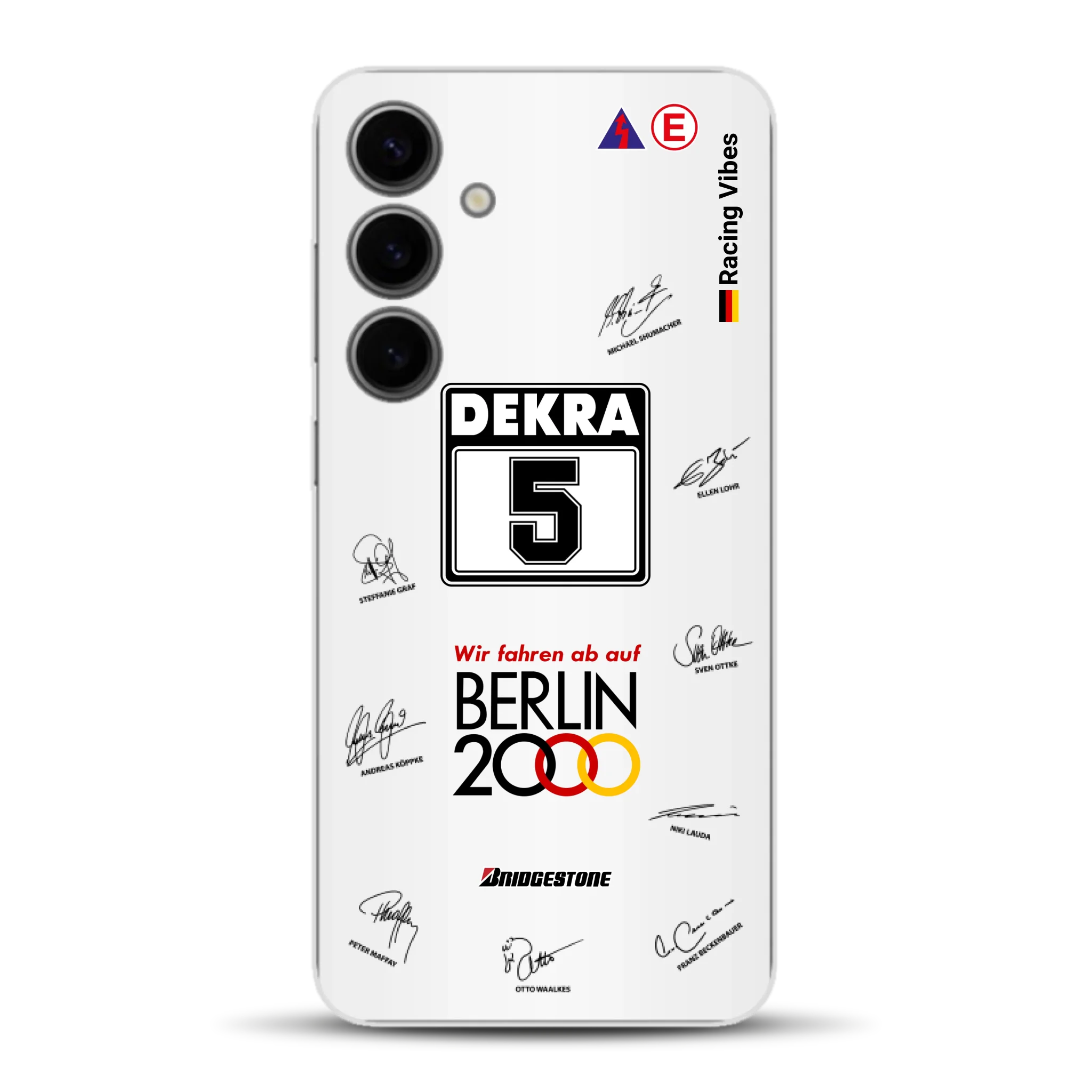 190E DTM 1992 Berlin 2000 Ellen Lohr Livery - Custodia per cellulare personalizzata per Samsung