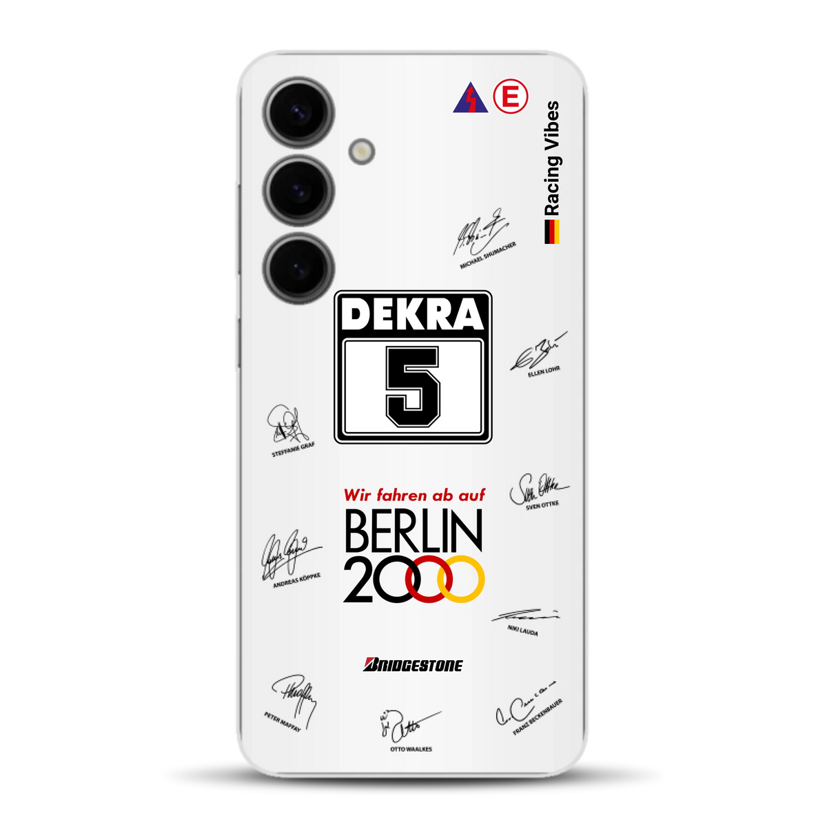 190E DTM 1992 Berlin 2000 Ellen Lohr Livery - Custodia per cellulare personalizzata per Samsung