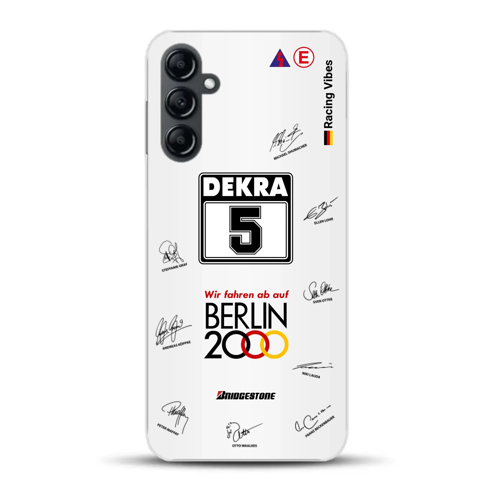 190E DTM 1992 Berlin 2000 Ellen Lohr Livery - Custodia per cellulare personalizzata per Samsung