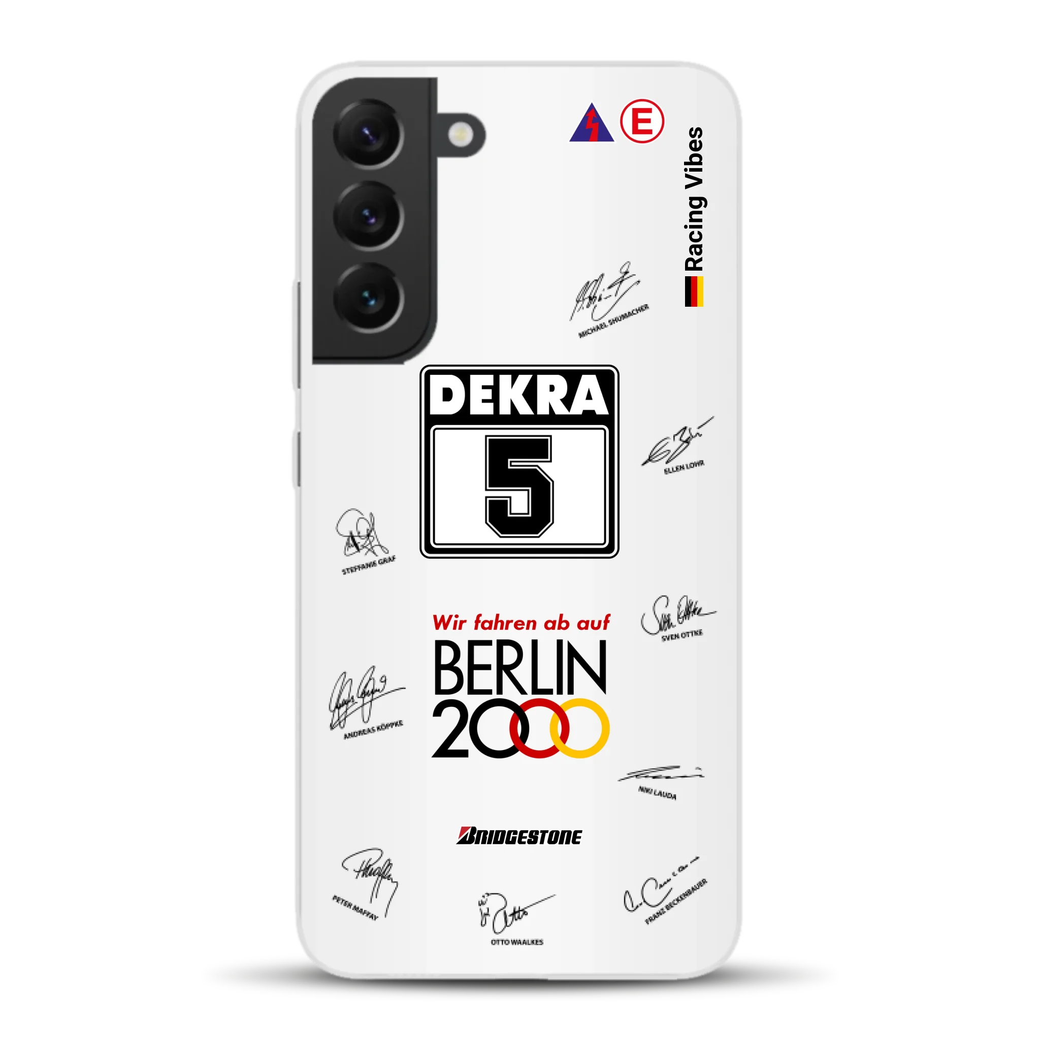 190E DTM 1992 Berlin 2000 Ellen Lohr Livery - Custodia per cellulare personalizzata per Samsung