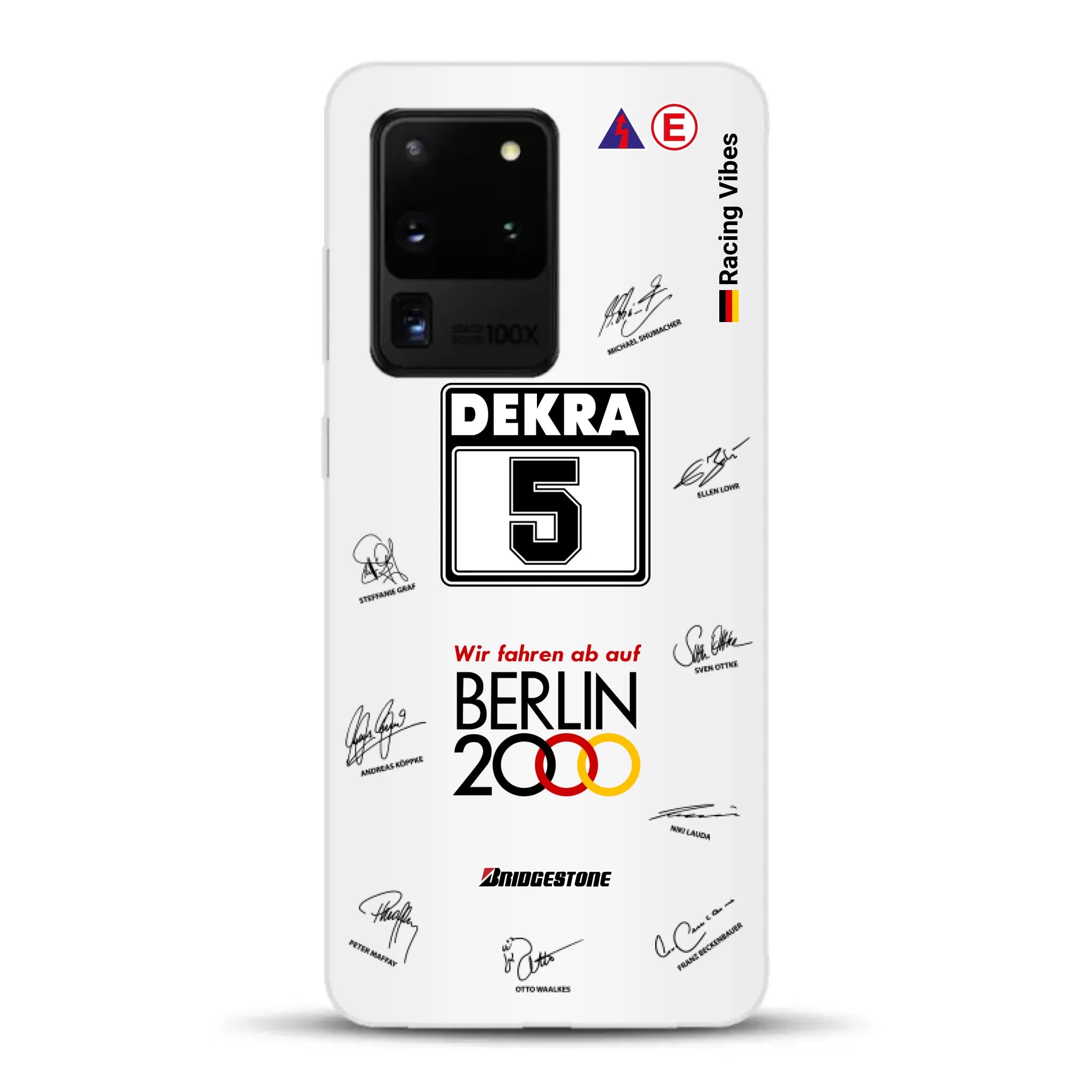190E DTM 1992 Berlin 2000 Ellen Lohr Livery - Custodia per cellulare personalizzata per Samsung