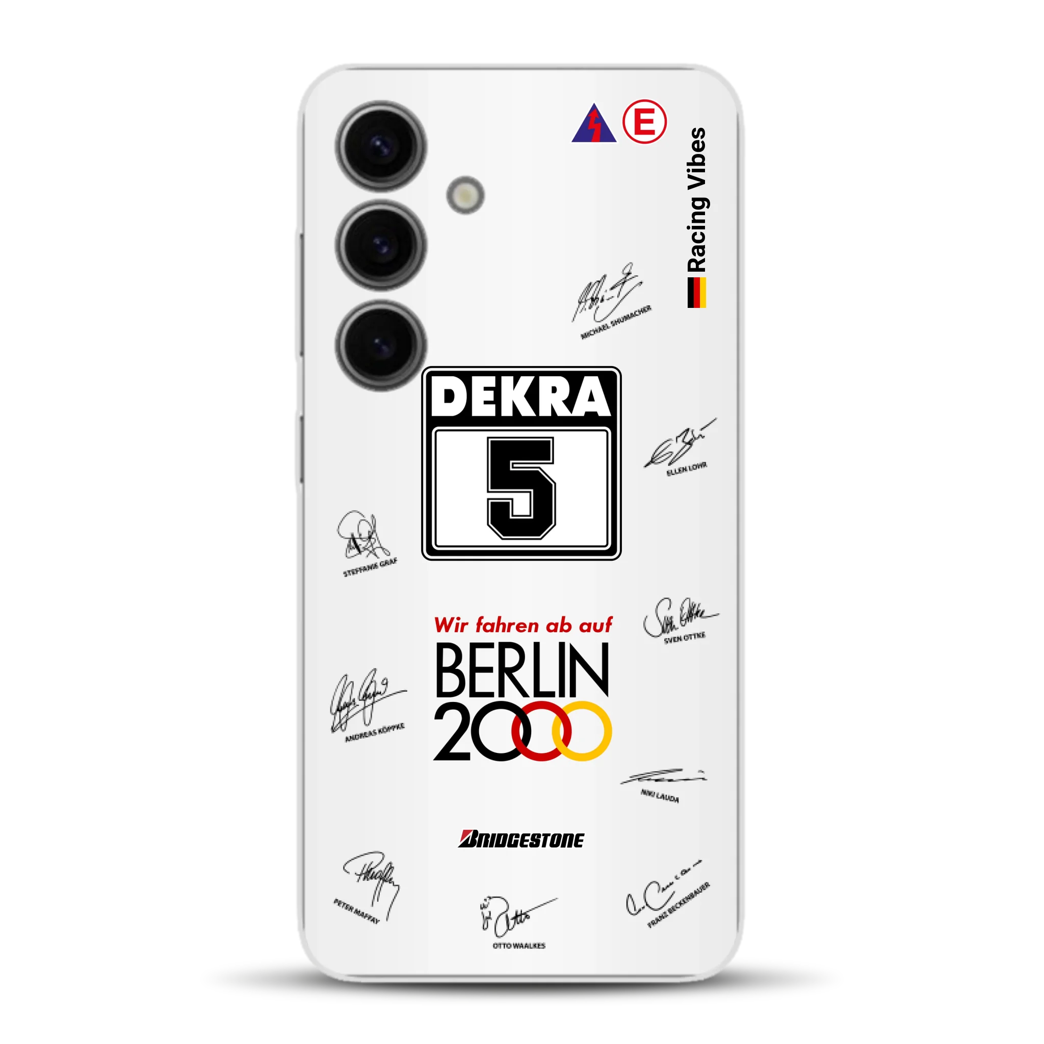 190E DTM 1992 Berlin 2000 Ellen Lohr Livery - Custodia per cellulare personalizzata per Samsung