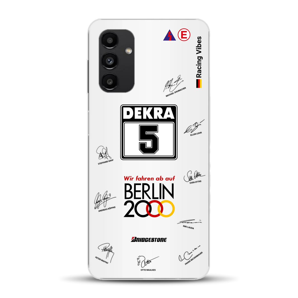 190E DTM 1992 Berlin 2000 Ellen Lohr Livery - Custodia per cellulare personalizzata per Samsung