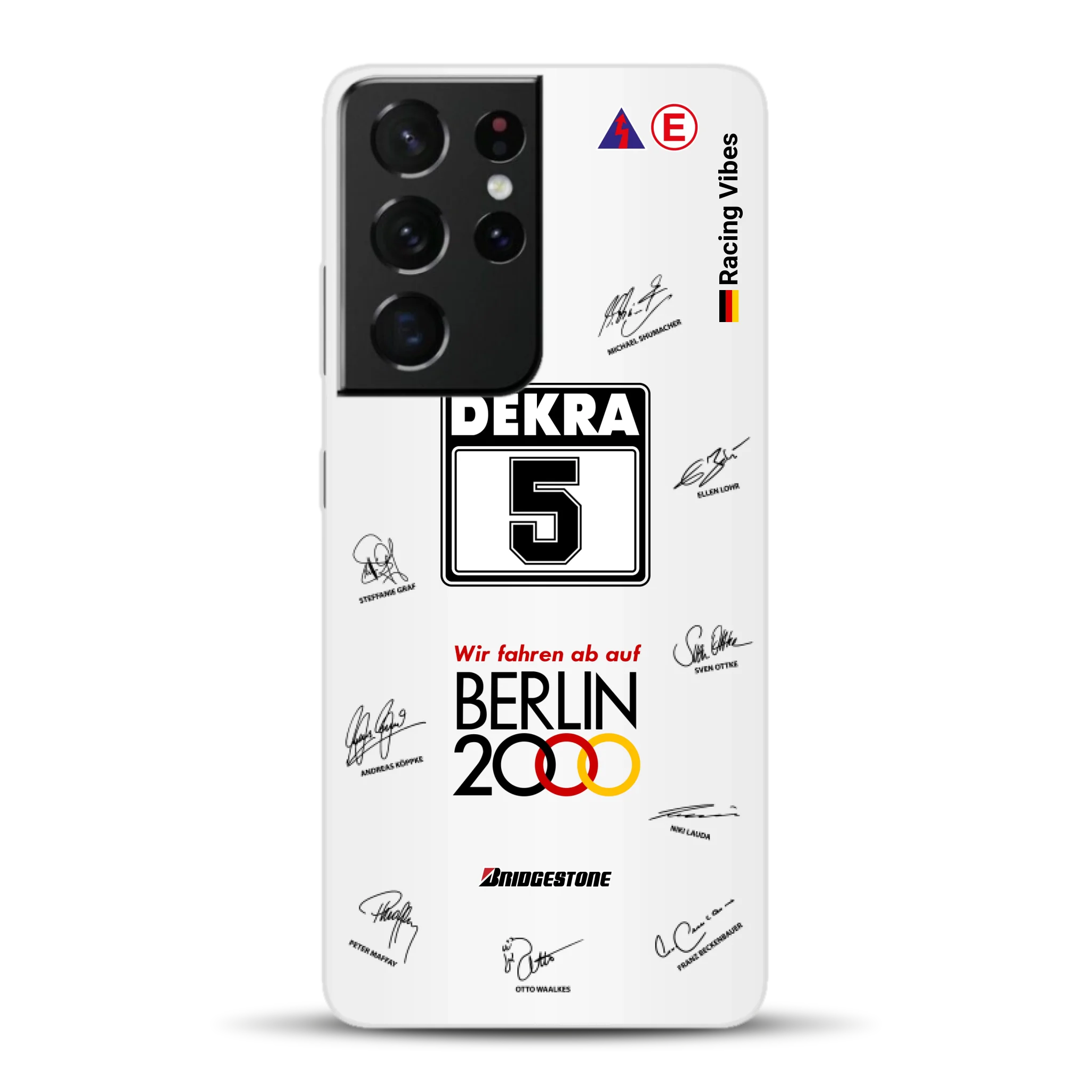190E DTM 1992 Berlin 2000 Ellen Lohr Livery - Individuelle Handyhülle für Samsung