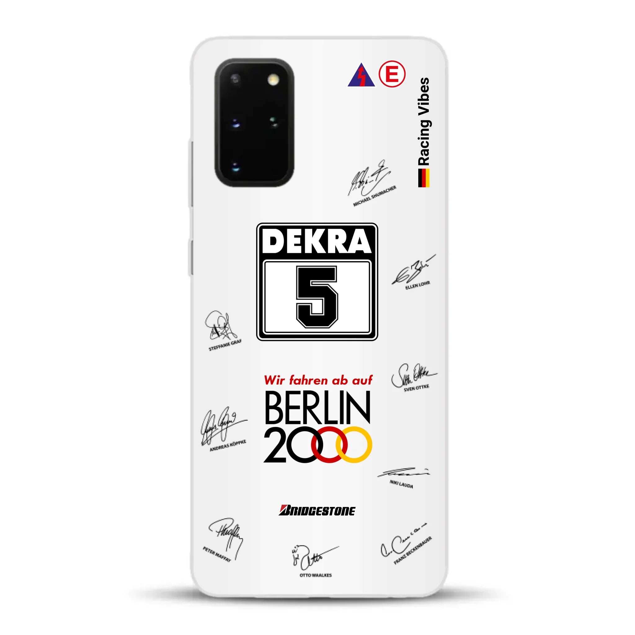 190E DTM 1992 Berlin 2000 Ellen Lohr Livery - Custodia per cellulare personalizzata per Samsung