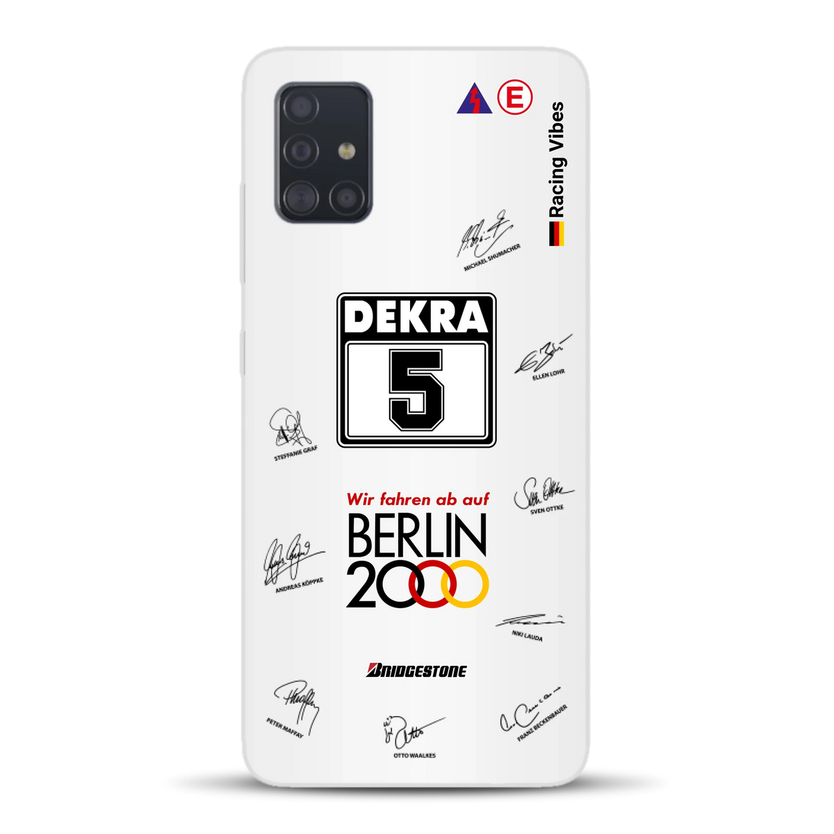 190E DTM 1992 Berlin 2000 Ellen Lohr Livery - Custodia per cellulare personalizzata per Samsung