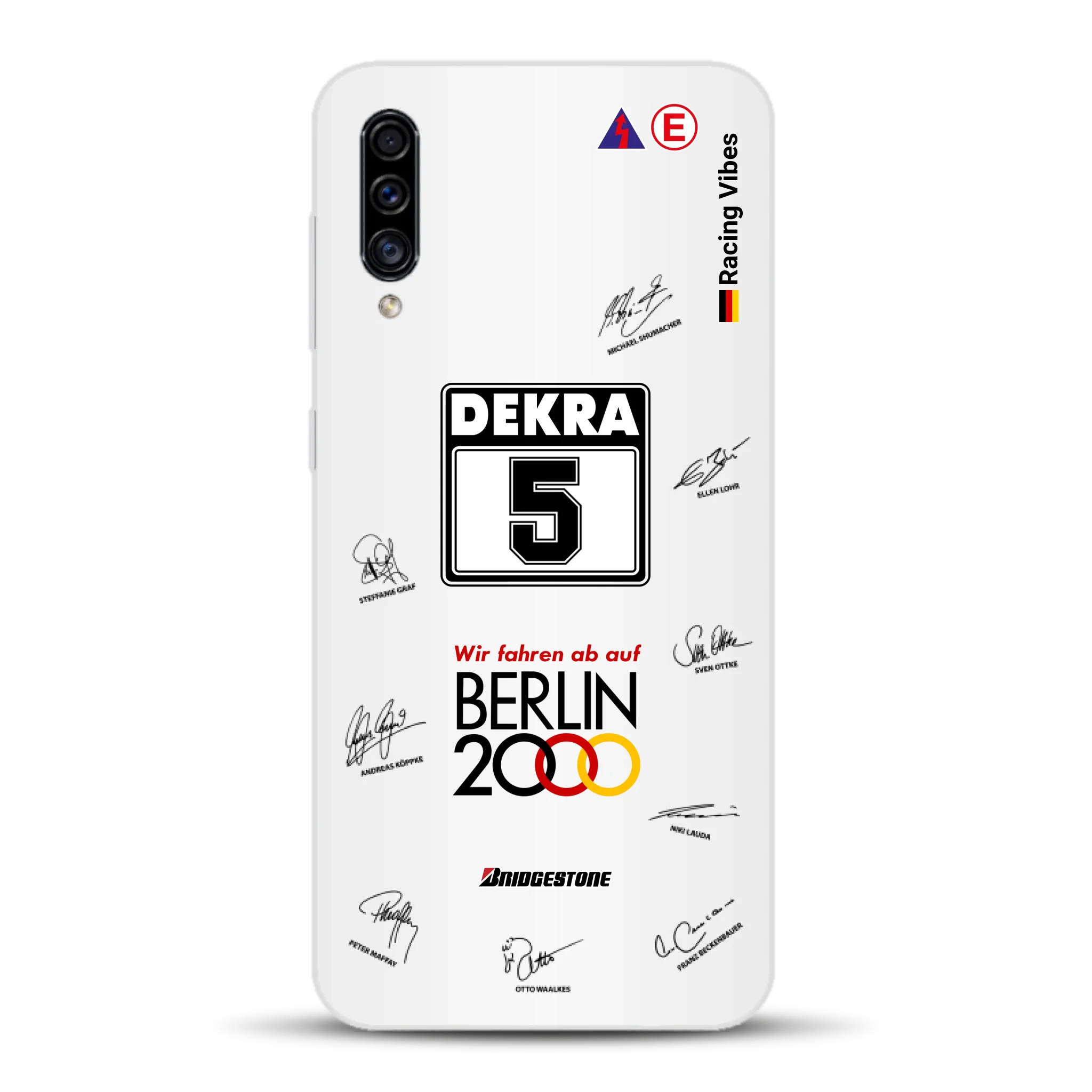 190E DTM 1992 Berlin 2000 Ellen Lohr Livery - Custodia per cellulare personalizzata per Samsung