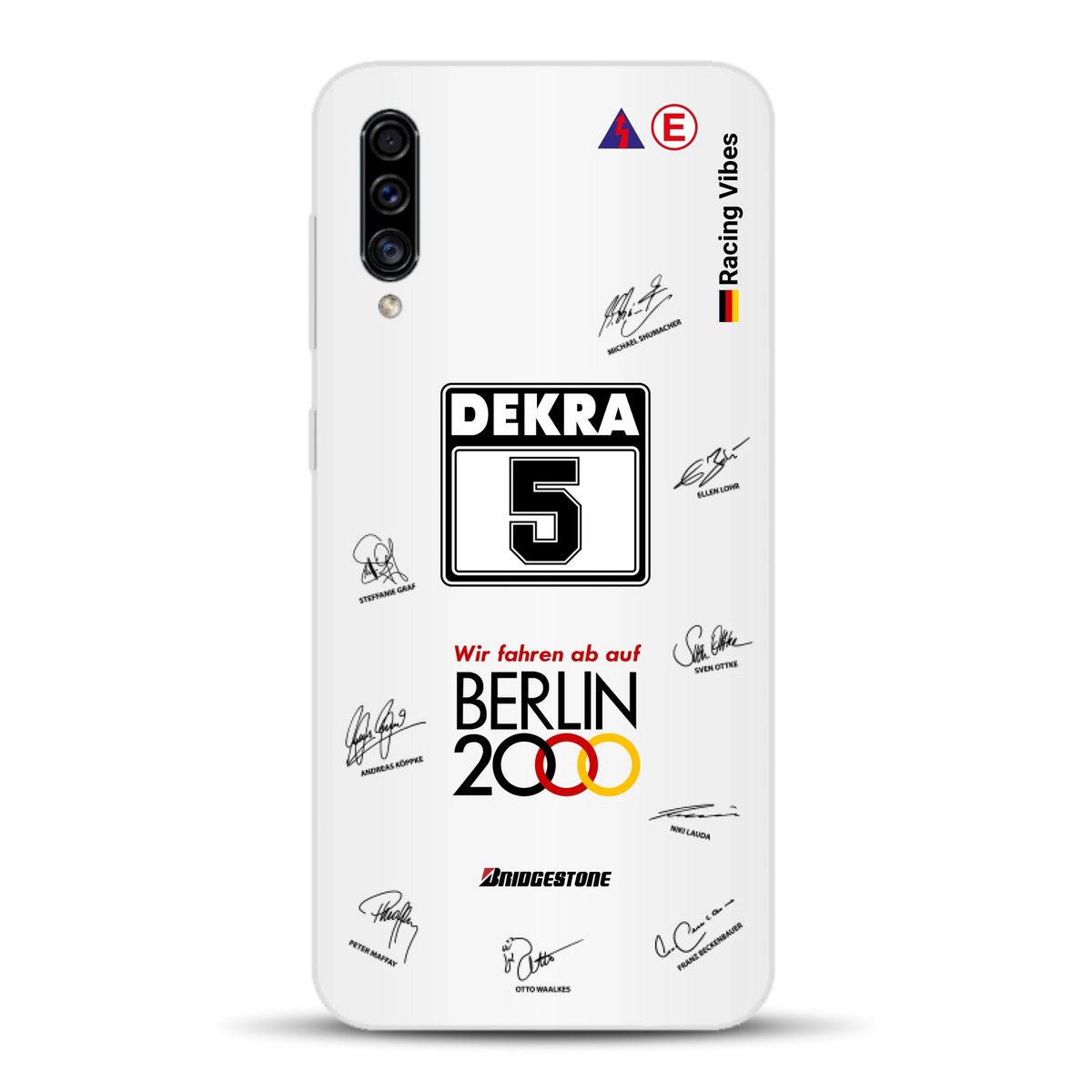 190E DTM 1992 Berlin 2000 Ellen Lohr Livery - Custodia per cellulare personalizzata per Samsung