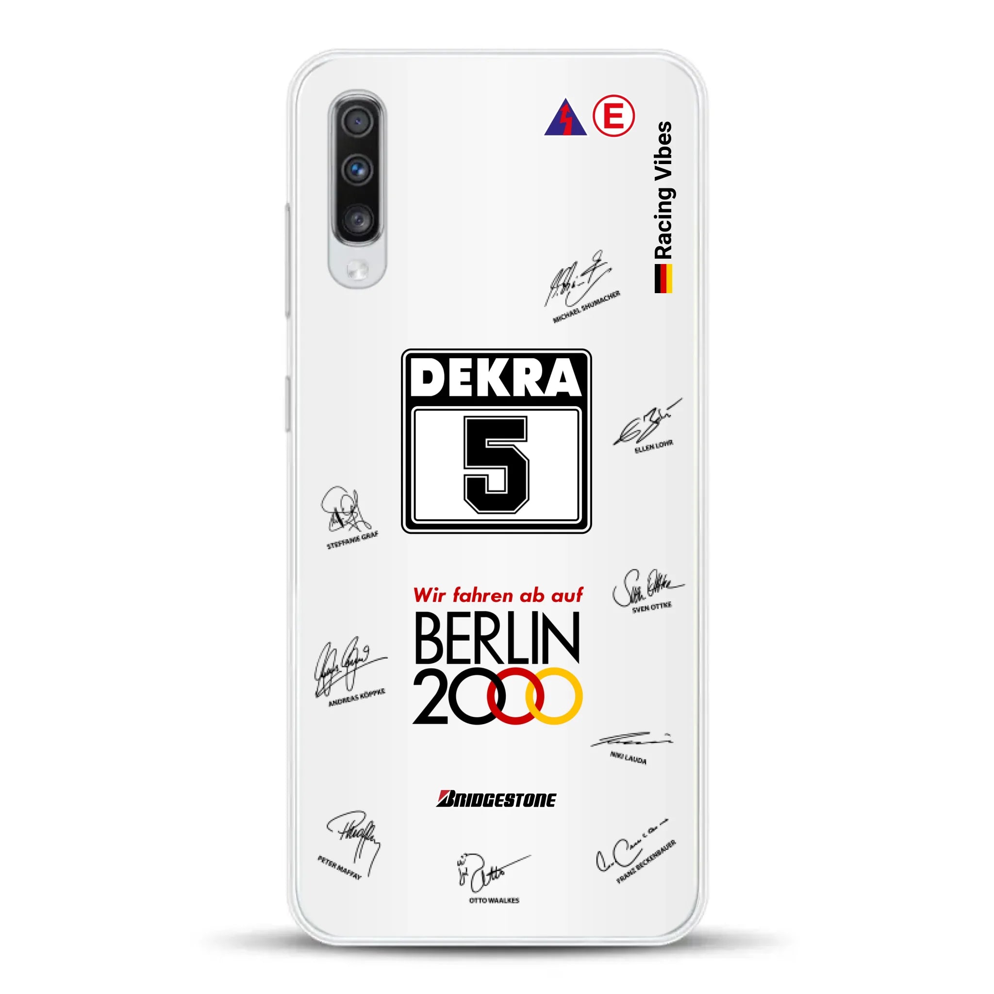 190E DTM 1992 Berlin 2000 Ellen Lohr Livery - Custodia per cellulare personalizzata per Samsung