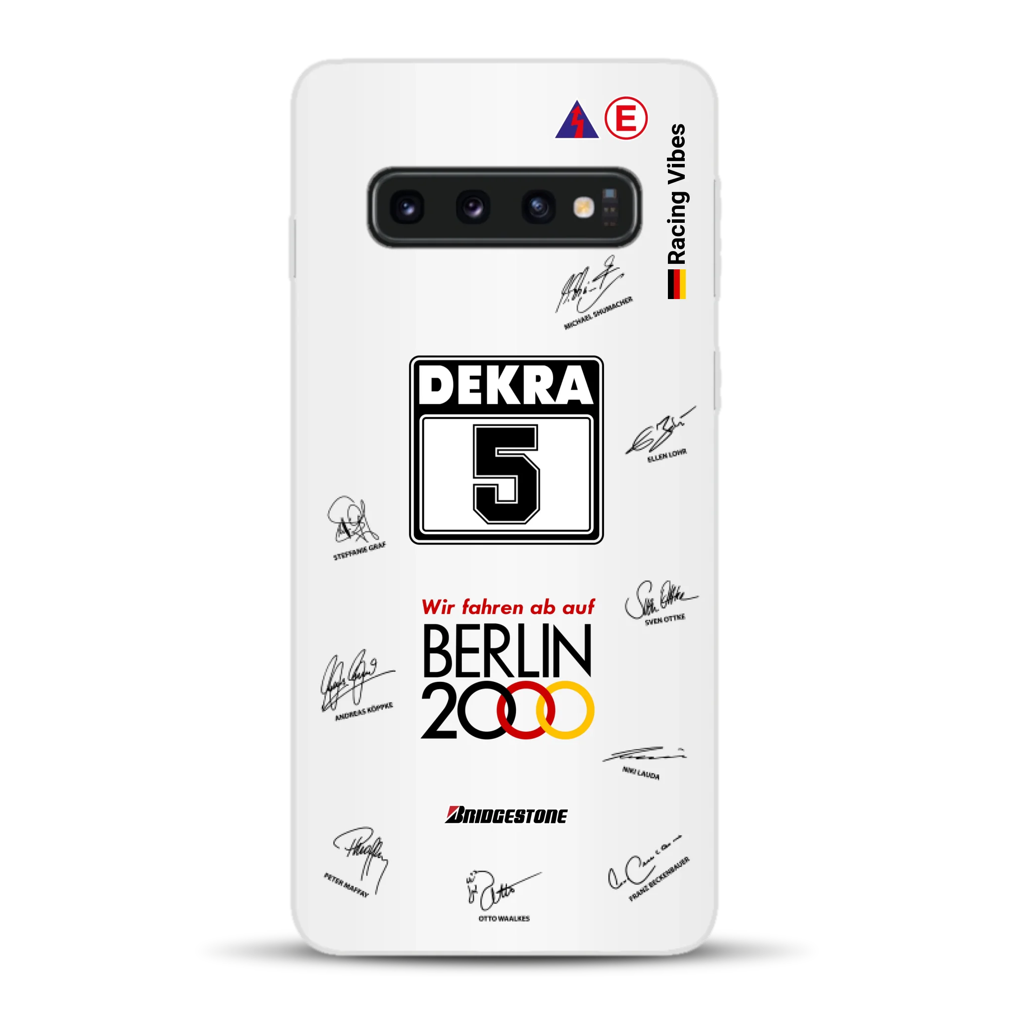 190E DTM 1992 Berlin 2000 Ellen Lohr Livery - Custodia per cellulare personalizzata per Samsung