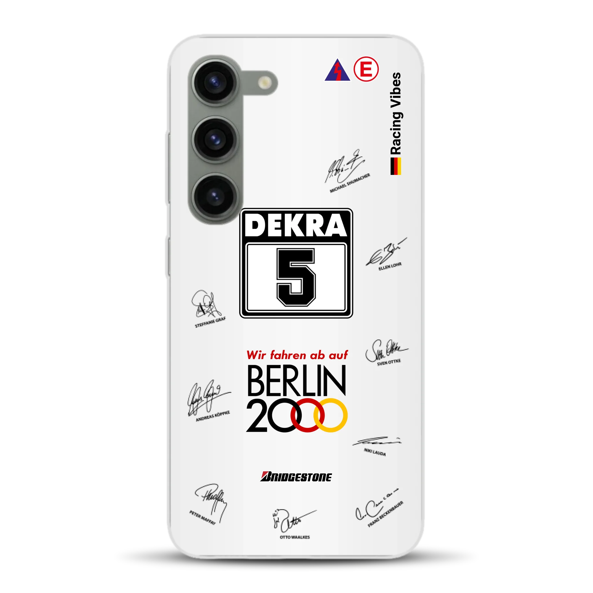 190E DTM 1992 Berlin 2000 Ellen Lohr Livery - Custodia per cellulare personalizzata per Samsung