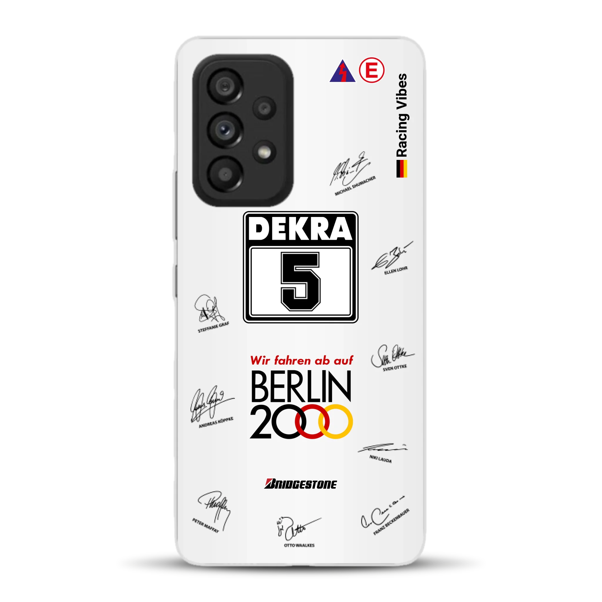 190E DTM 1992 Berlin 2000 Ellen Lohr Livery - Custodia per cellulare personalizzata per Samsung